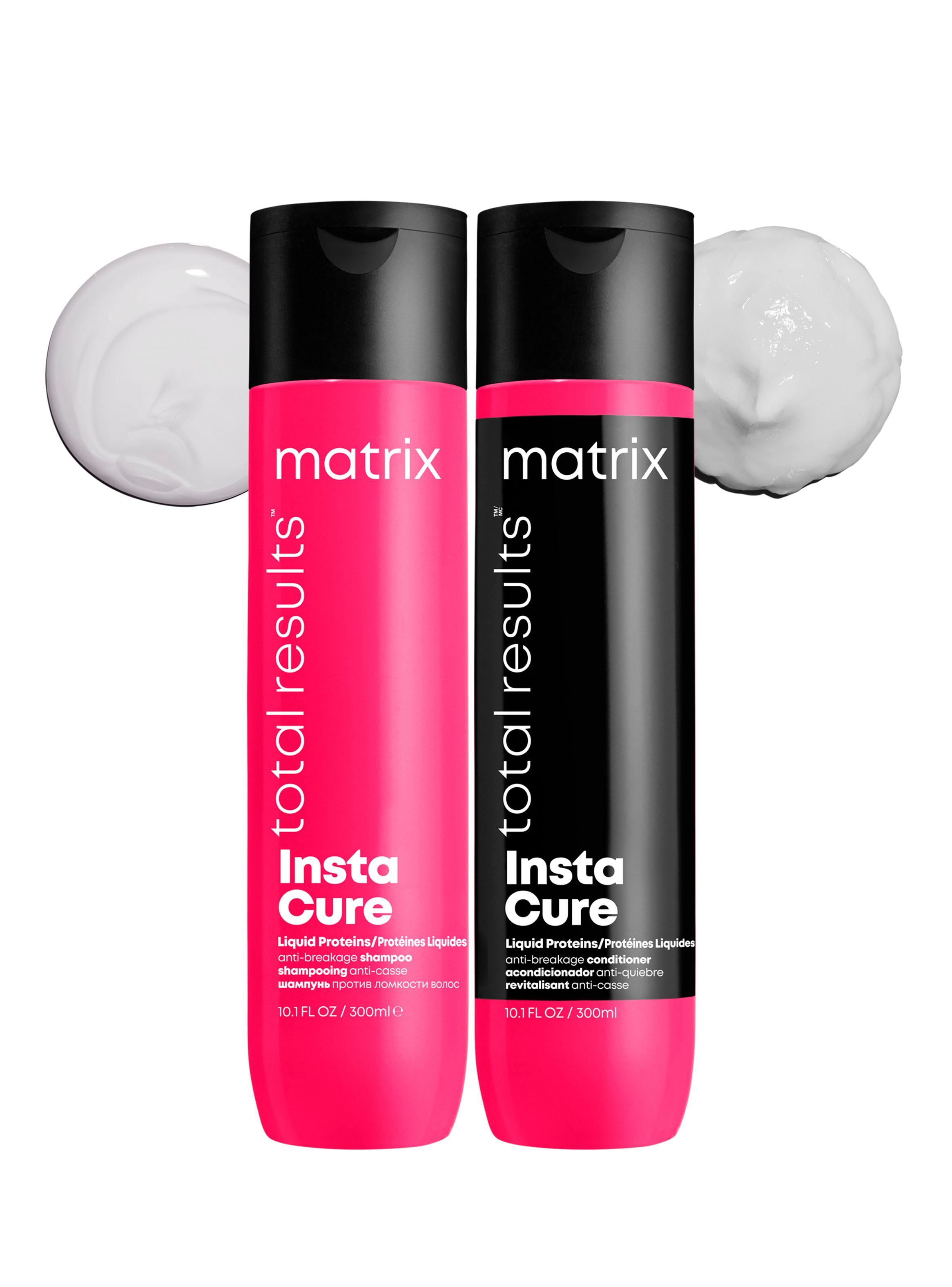 Set Anti Quiebre Cabello Dañado Instacure Shampoo 300ml + Acondicionador 300 ml-0
