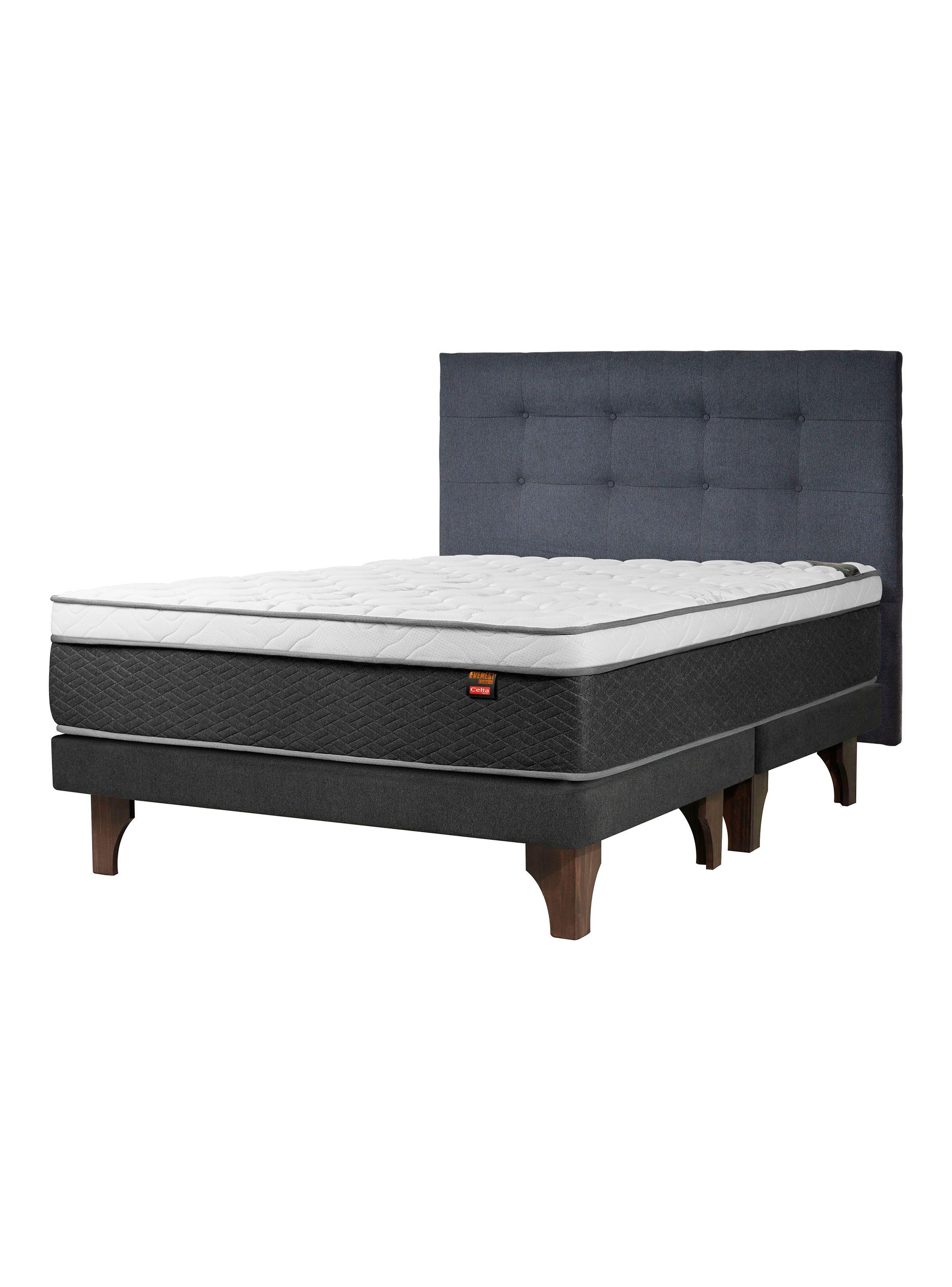 Cama Europea Everest Cobre Súper King Respaldo Piamonte-0