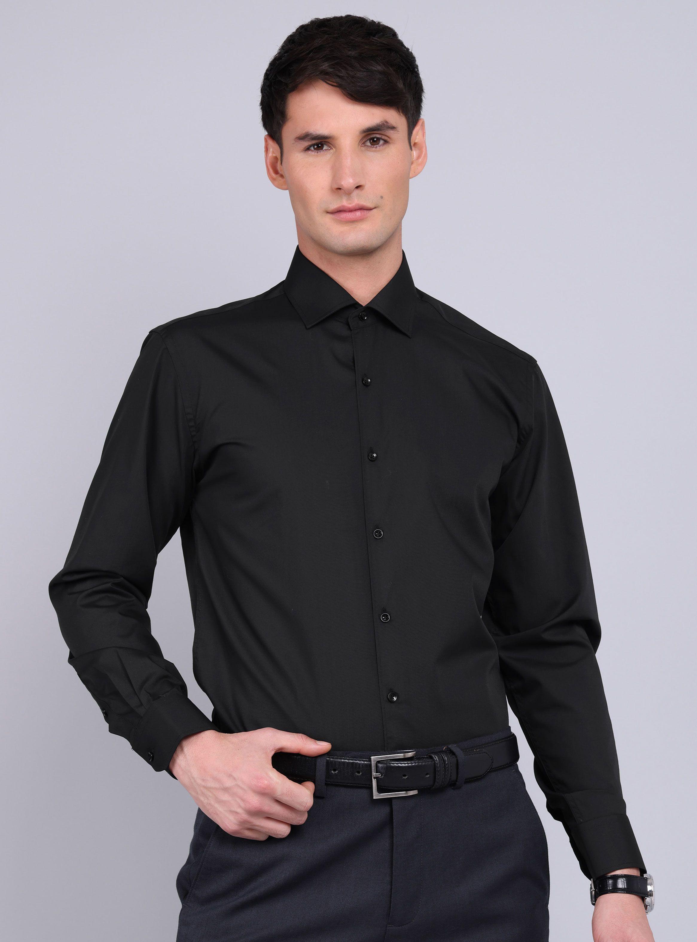 Camisa Diseño Liso ML de Van Heusen
