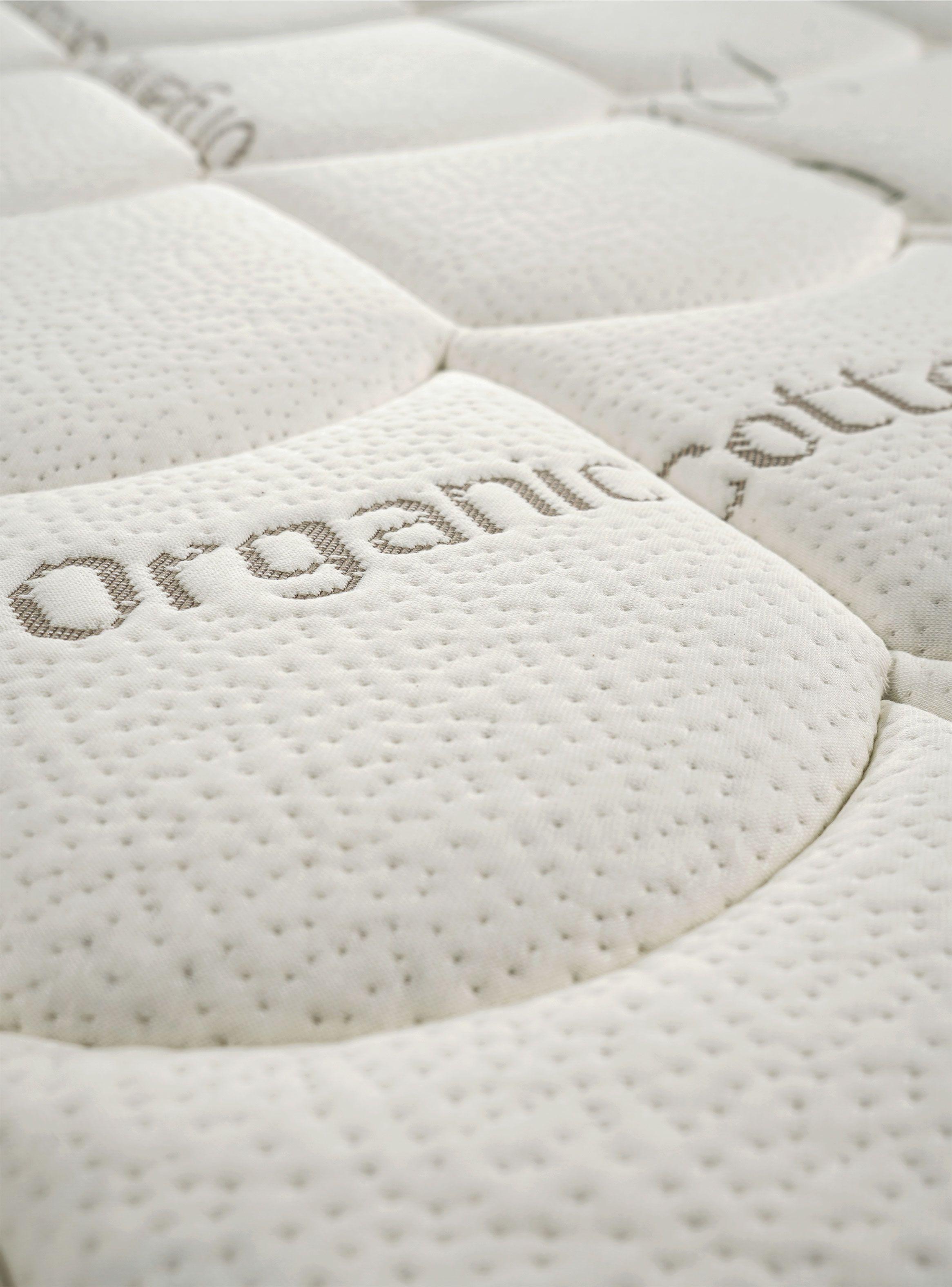 Cama Europea Cotton Organic 2 Plazas Base Dividida + Respaldo Mallorca-2