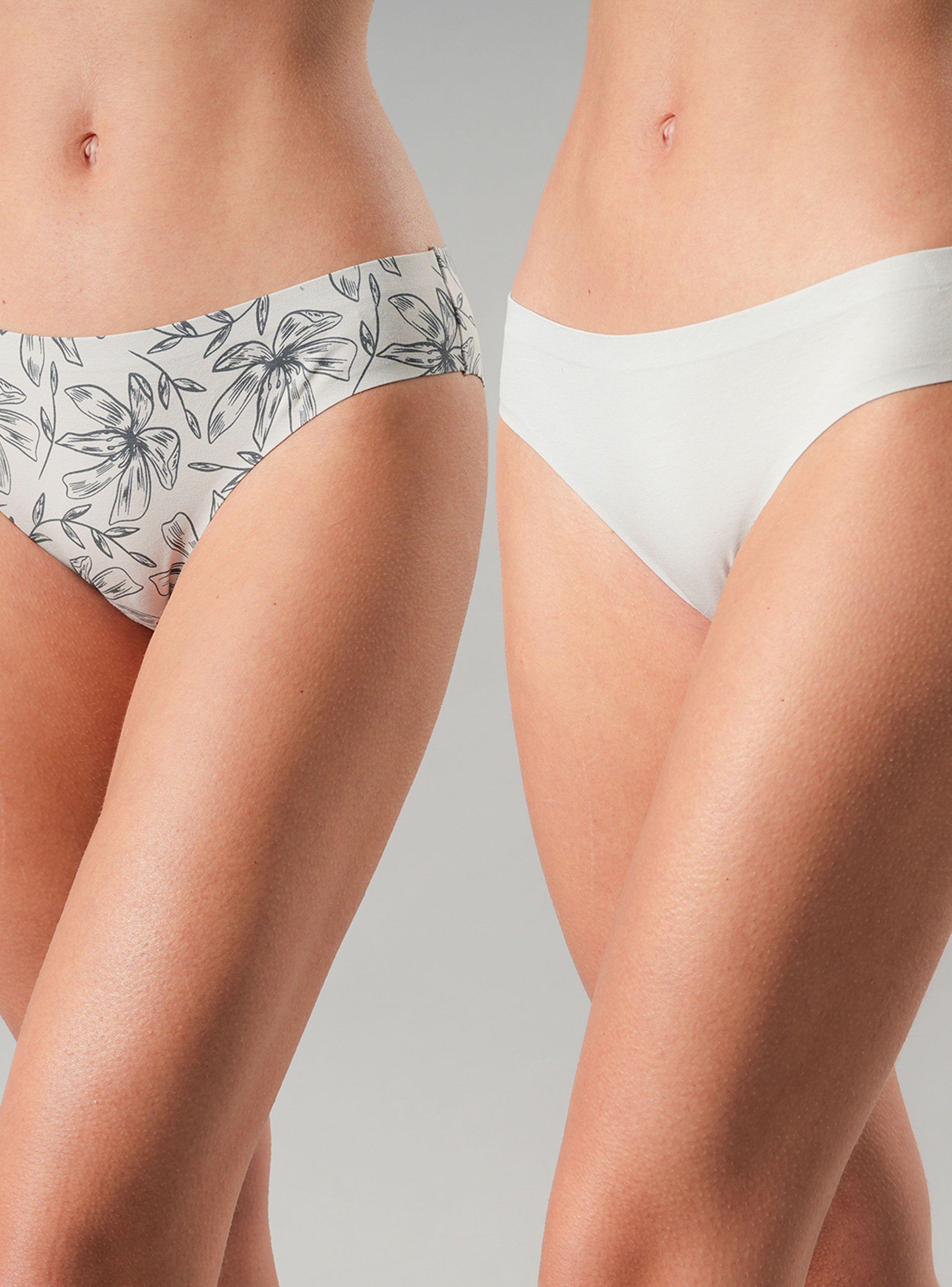 Pack 2 Bikini Bonded Floral Mini-0