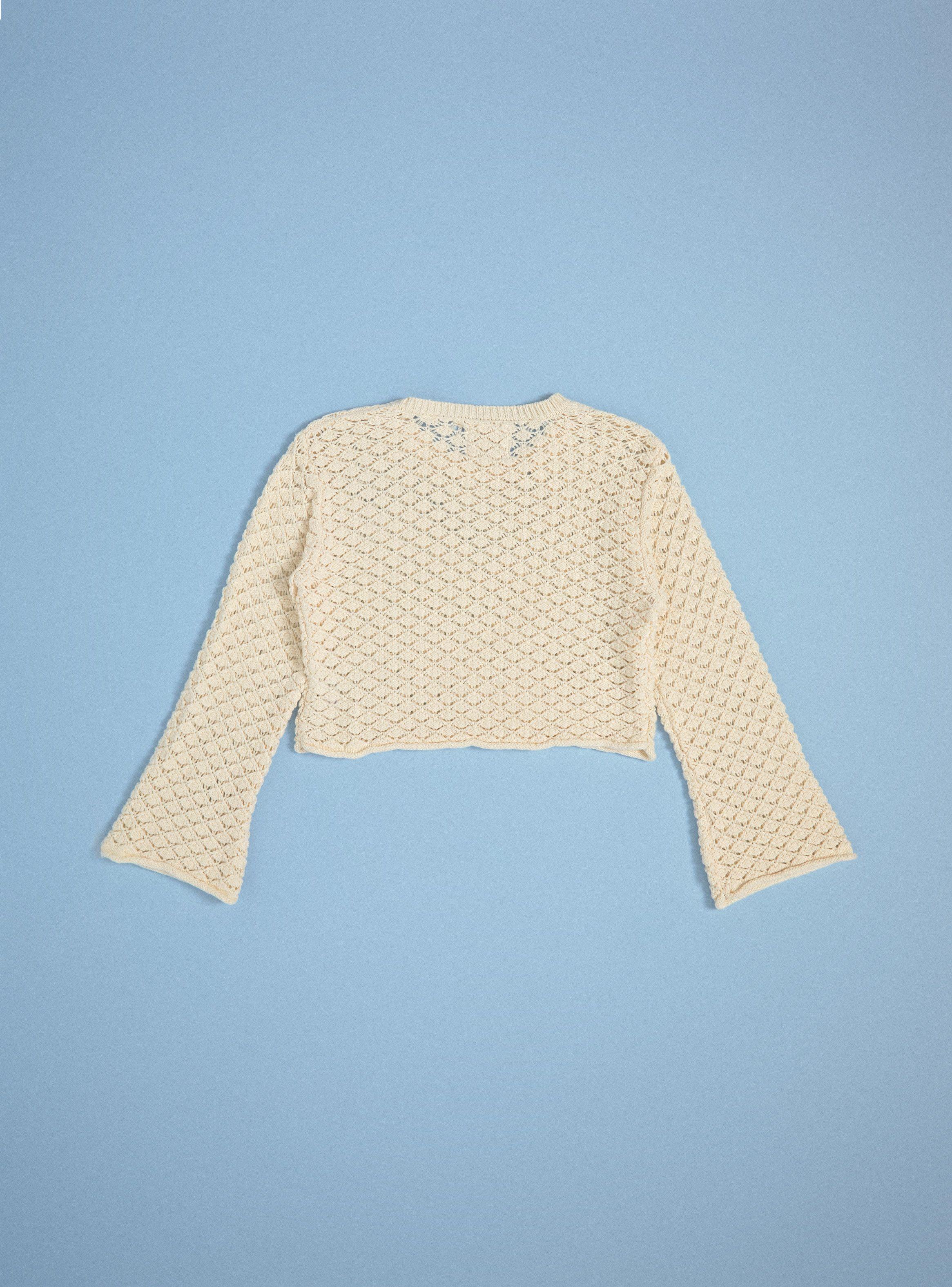 Sweater Cuello Redondo Holgado Moda-3