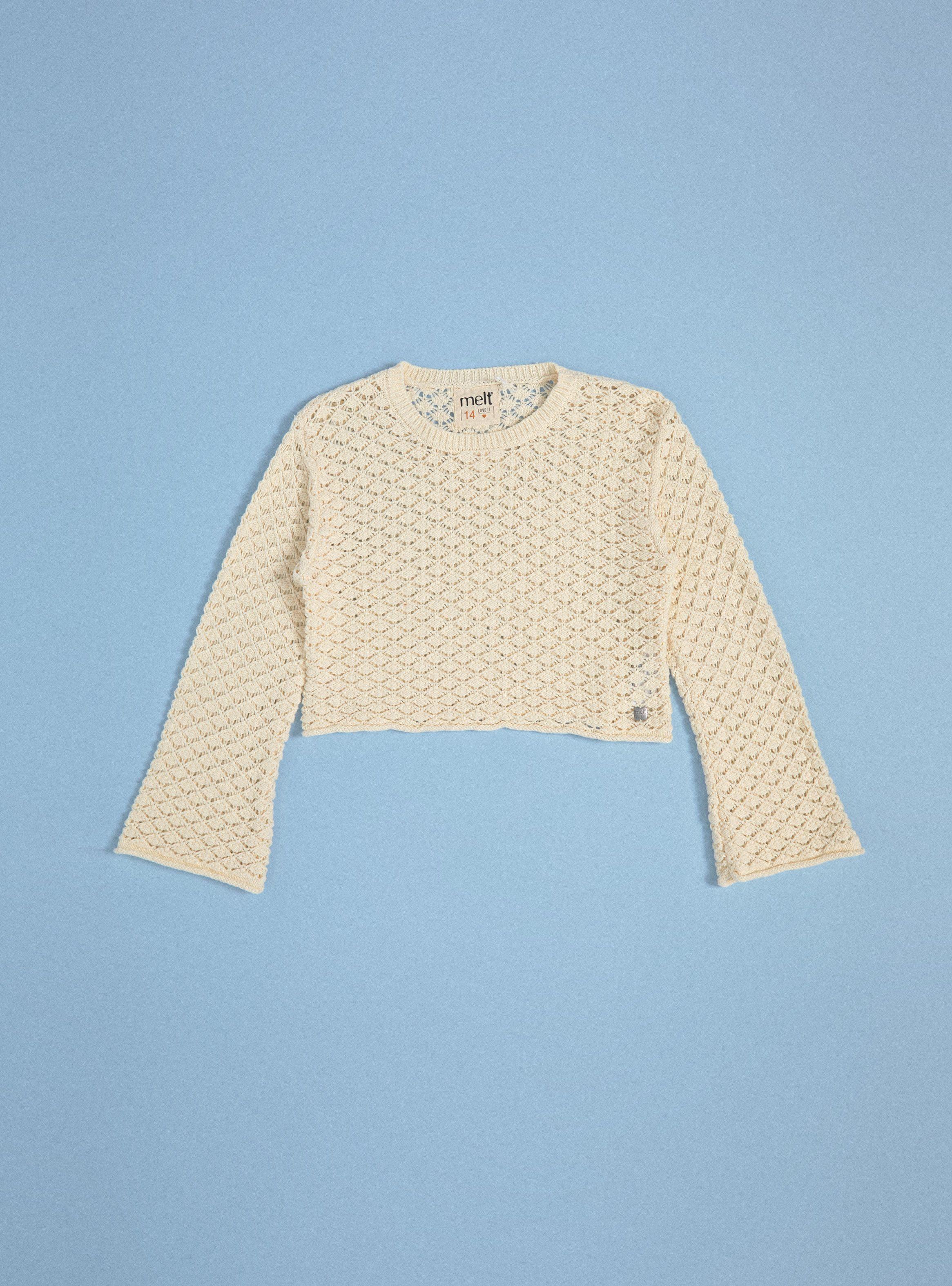 Sweater Cuello Redondo Holgado Moda-2
