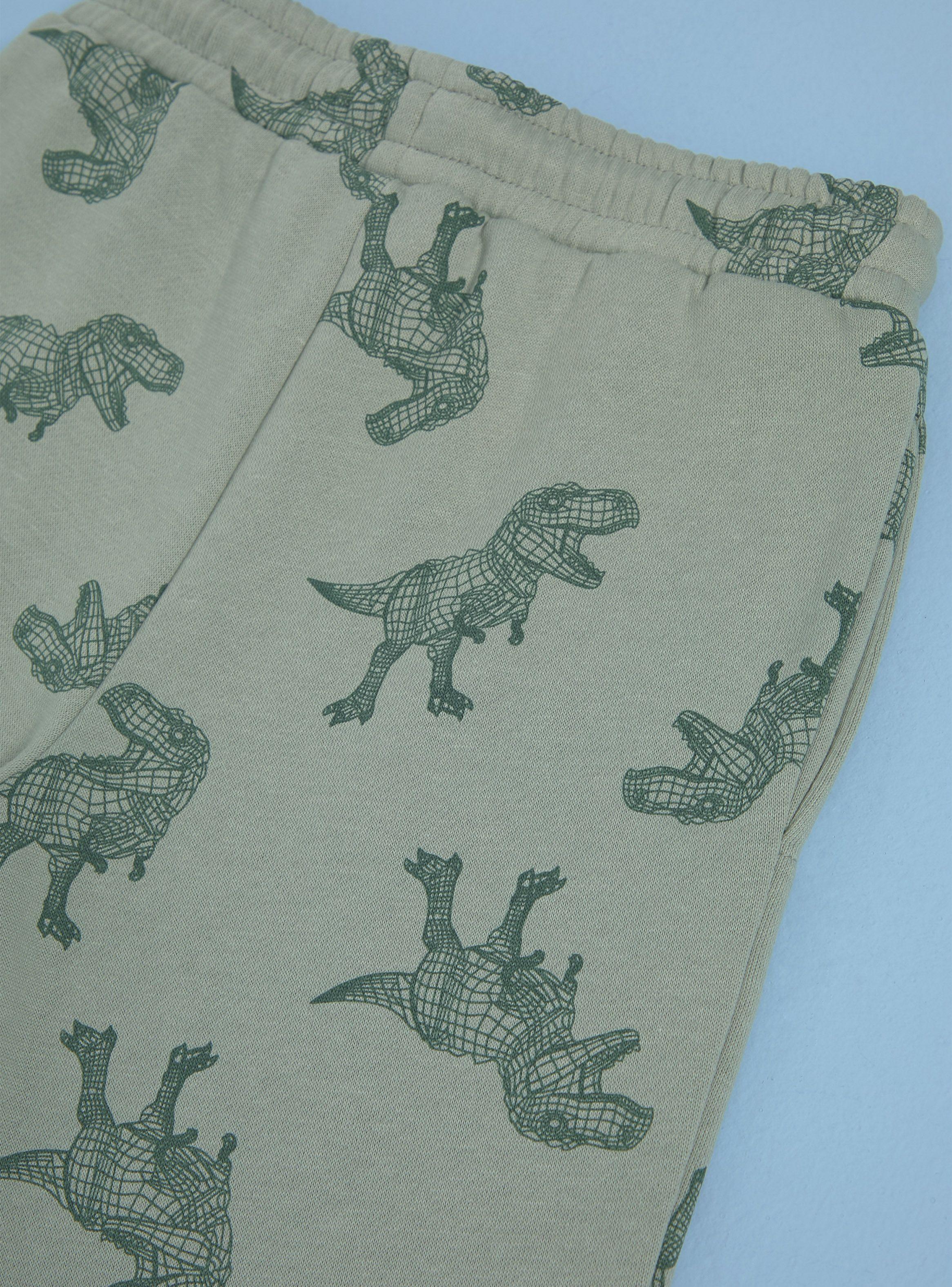 Pantalón de Buzo Fleece Estampado-4