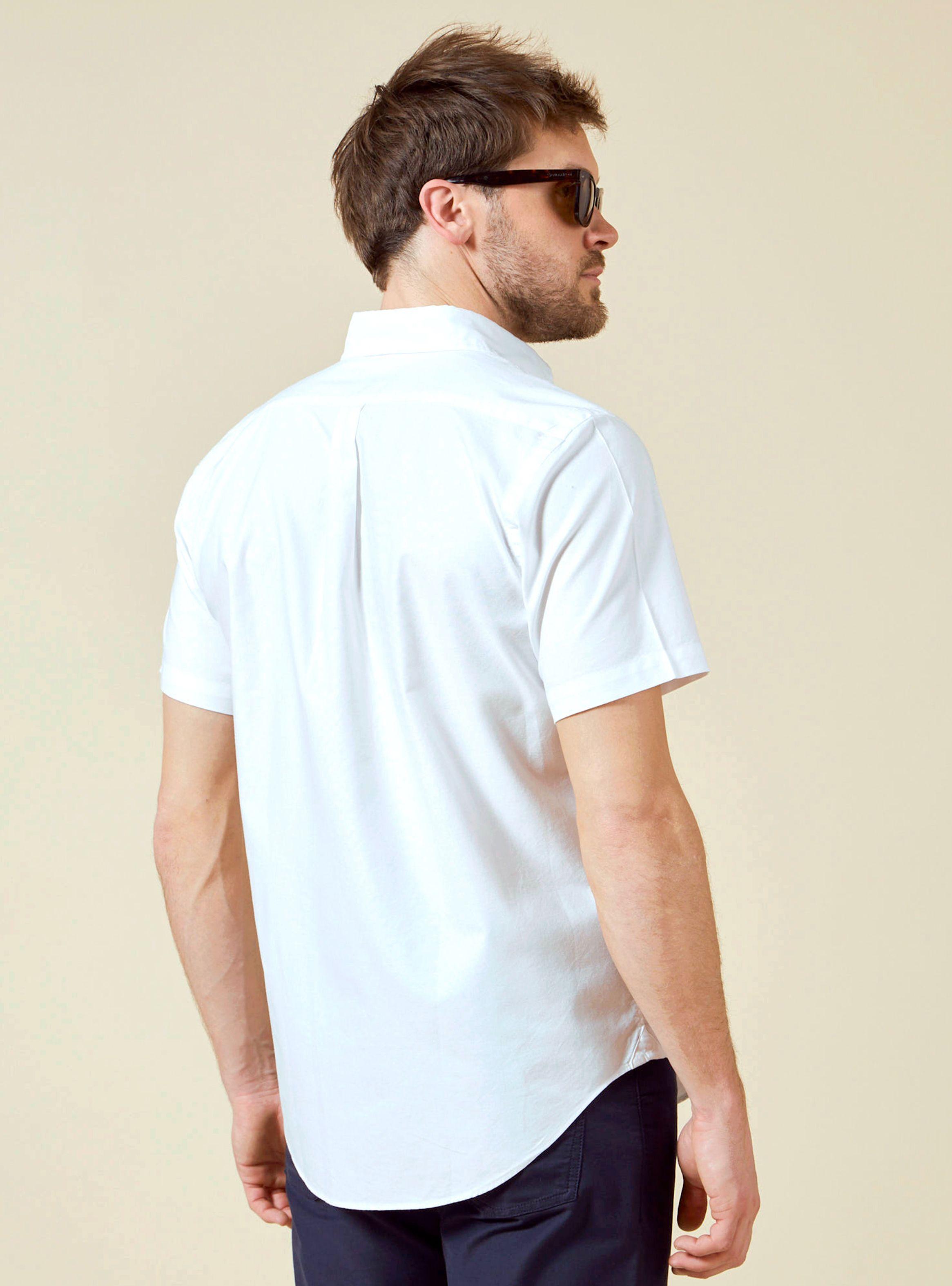 Camisa Sport Lisa Regular Algodón-1