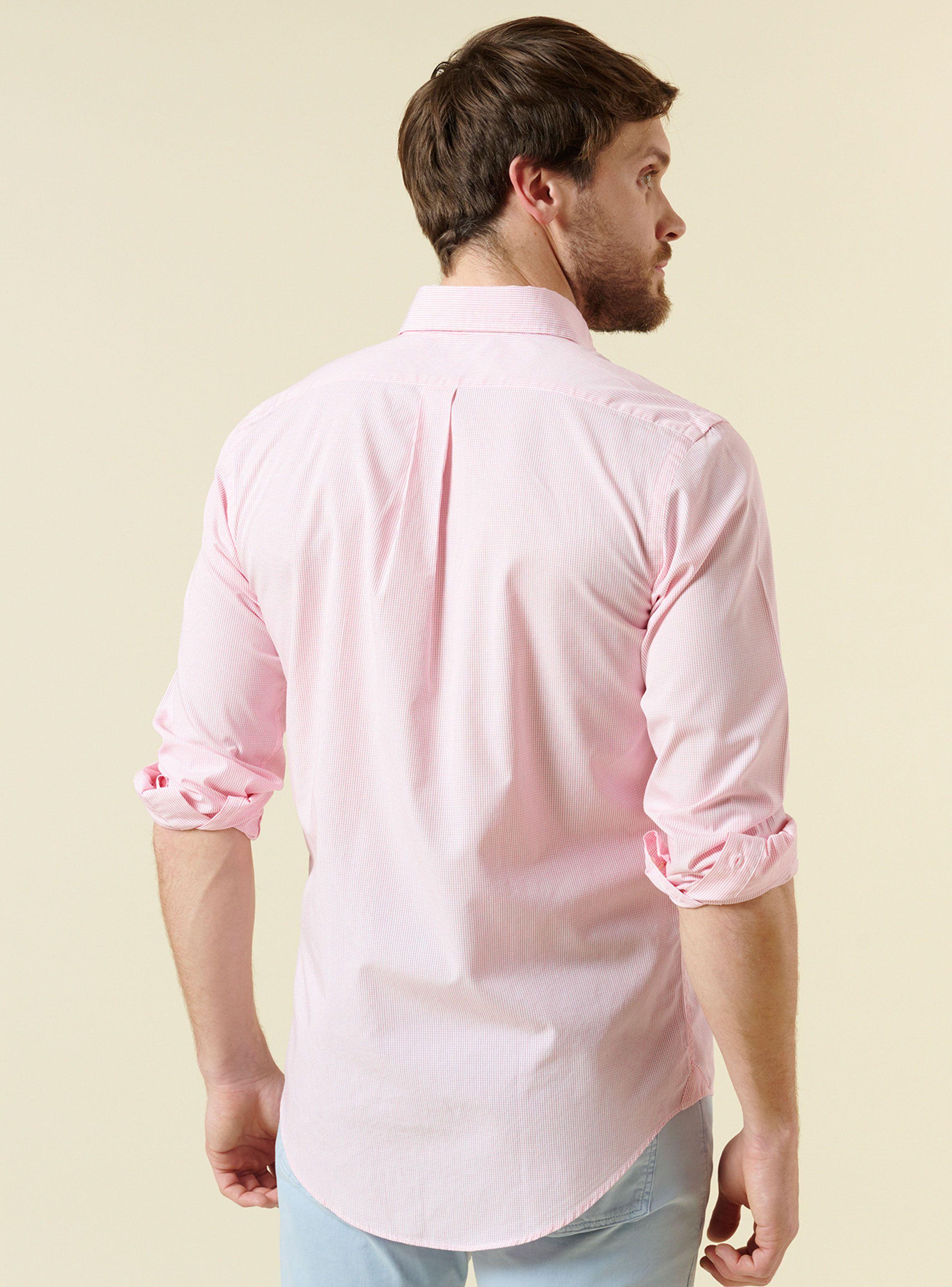 Camisa Sport Lisa Regular Fit Algodón-1