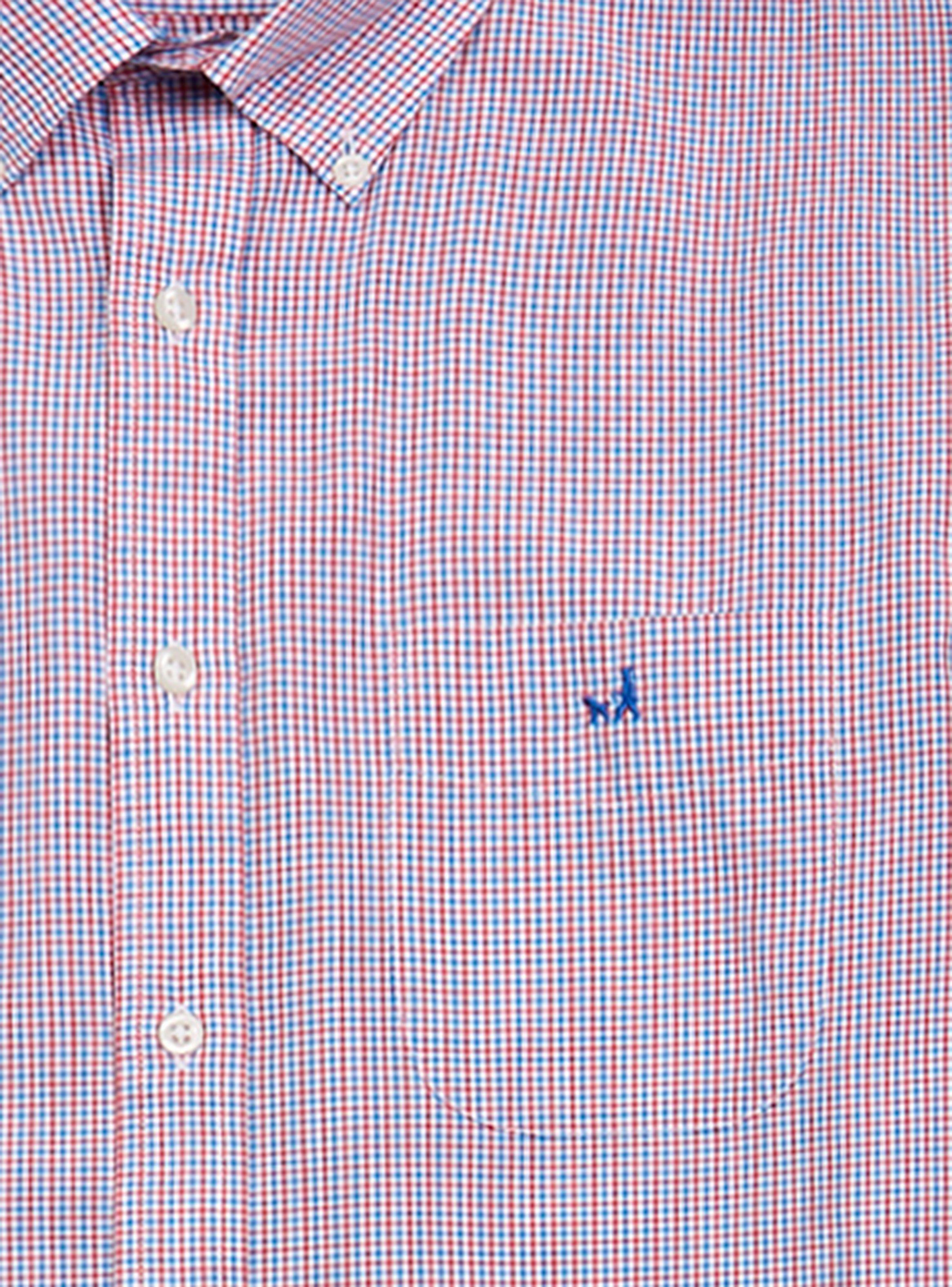 Camisa Print Cuadrille ML-1