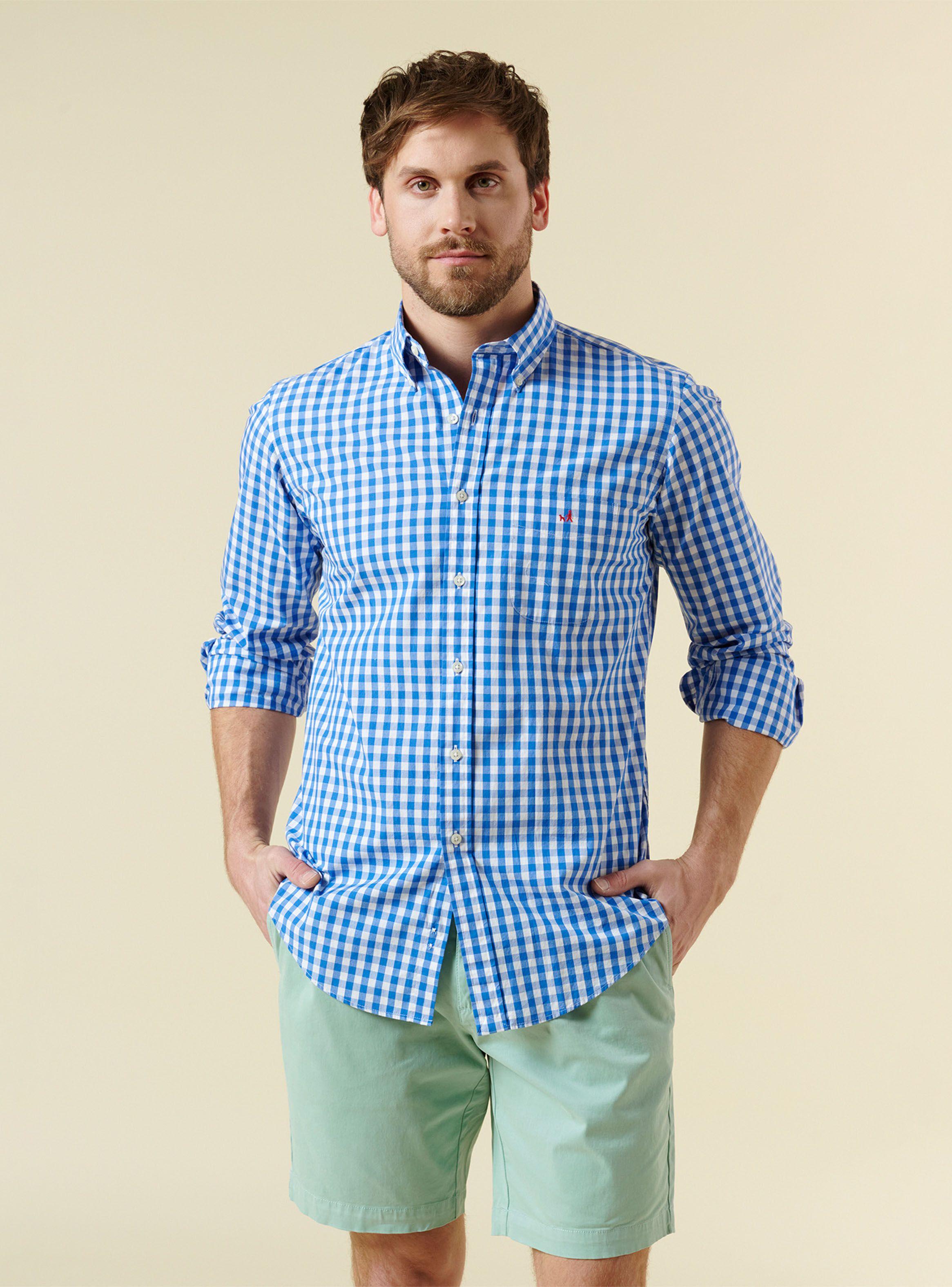 Camisa Cuadrille Bicolor Casual-0