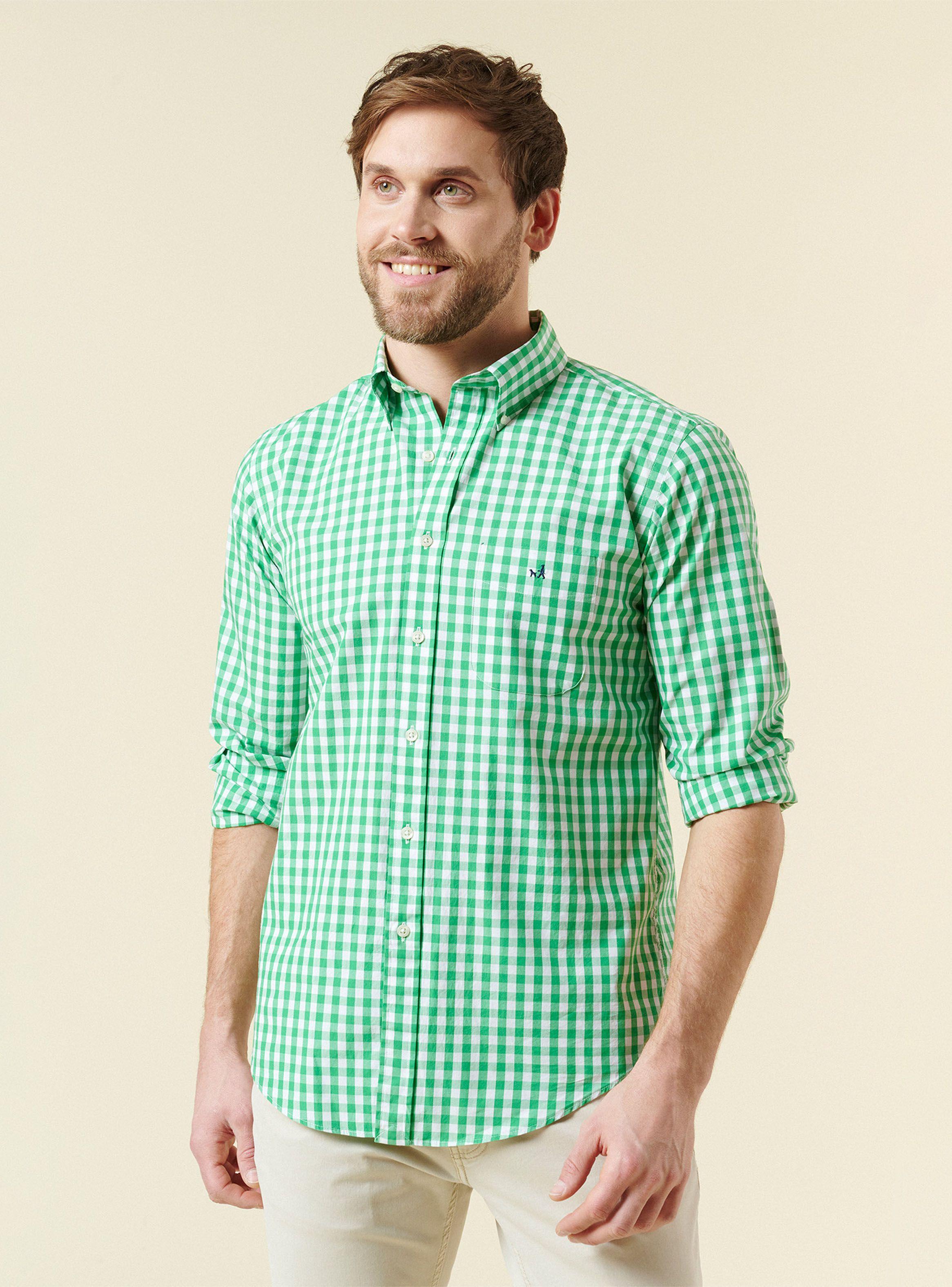 Camisa Cuadrille Bicolor Casual-0