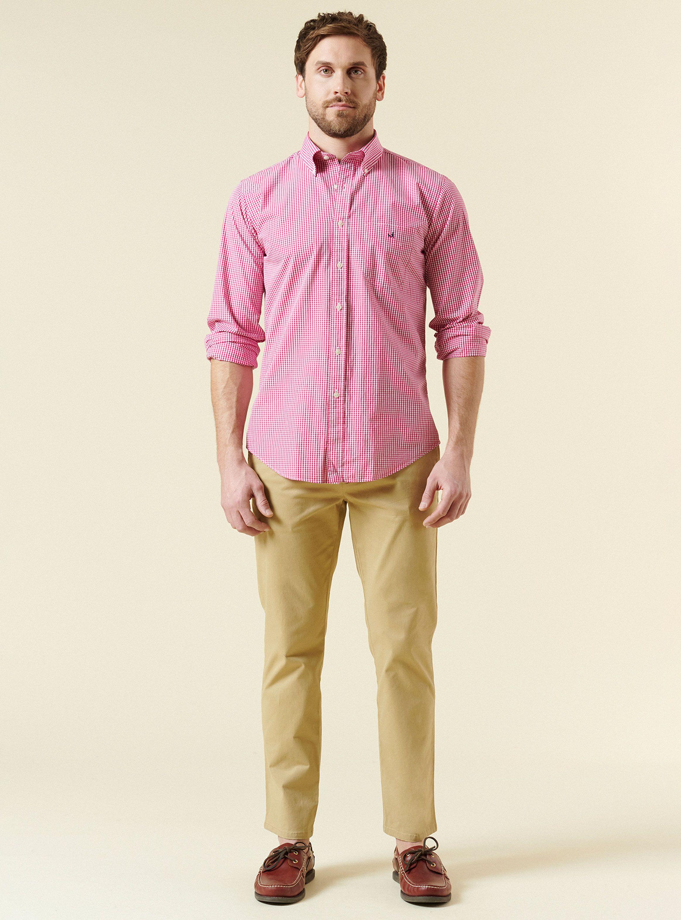 Camisa Casual Bolsillo Frontal-3