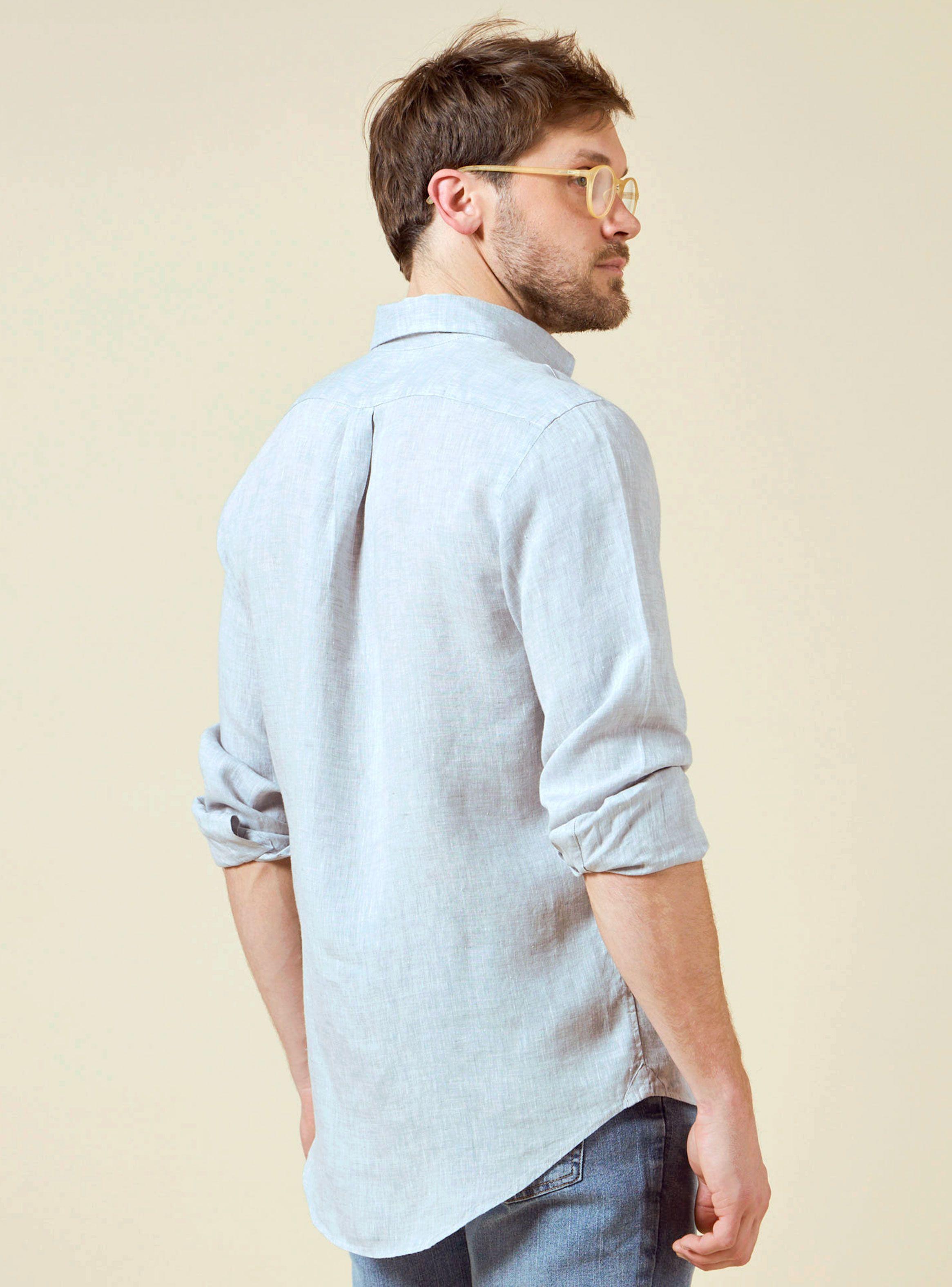Camisa Sport Lisa Algodón Regular Fit-1