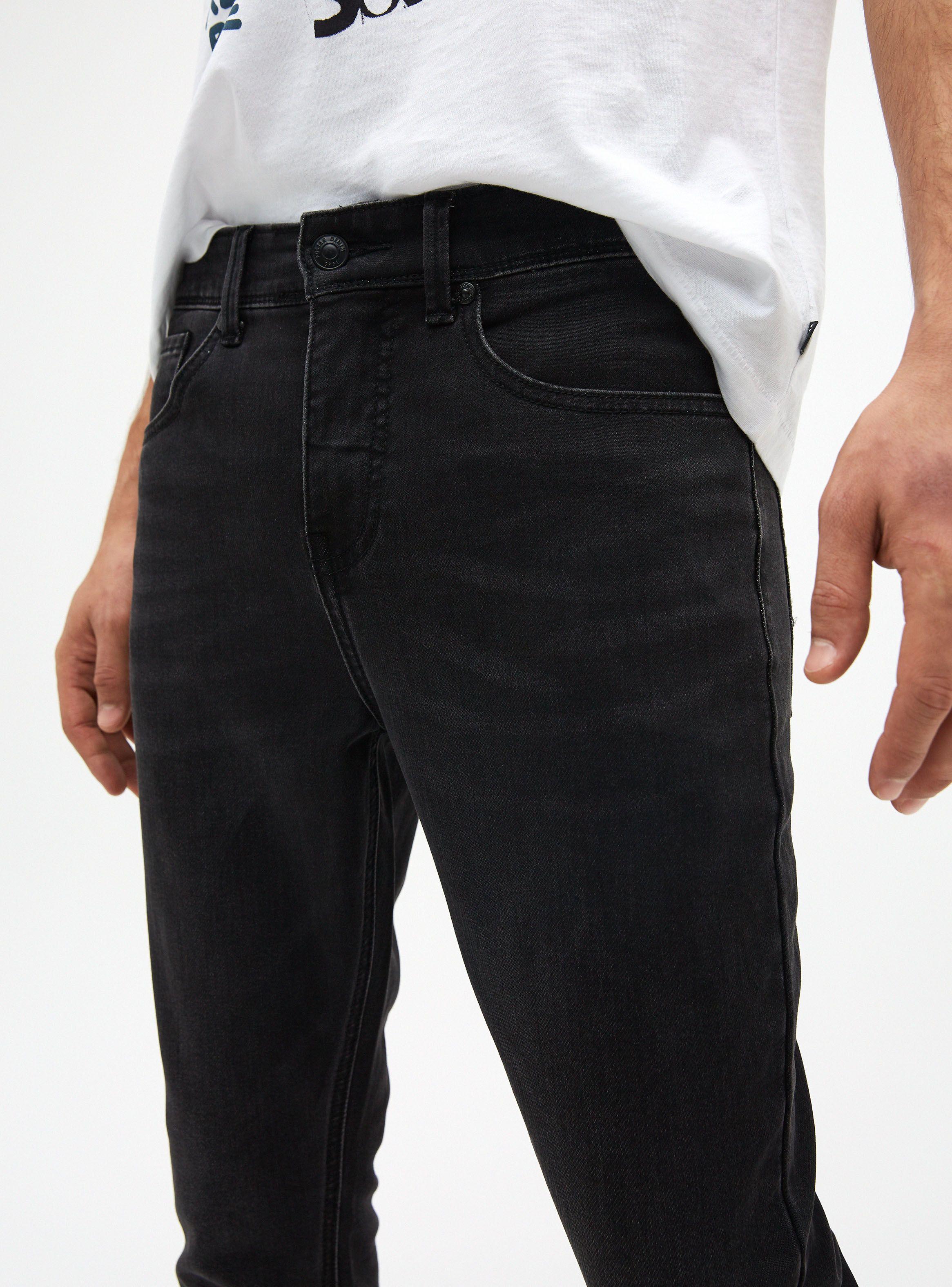 Jeans Negro Básico Diseño Liso Foster-2