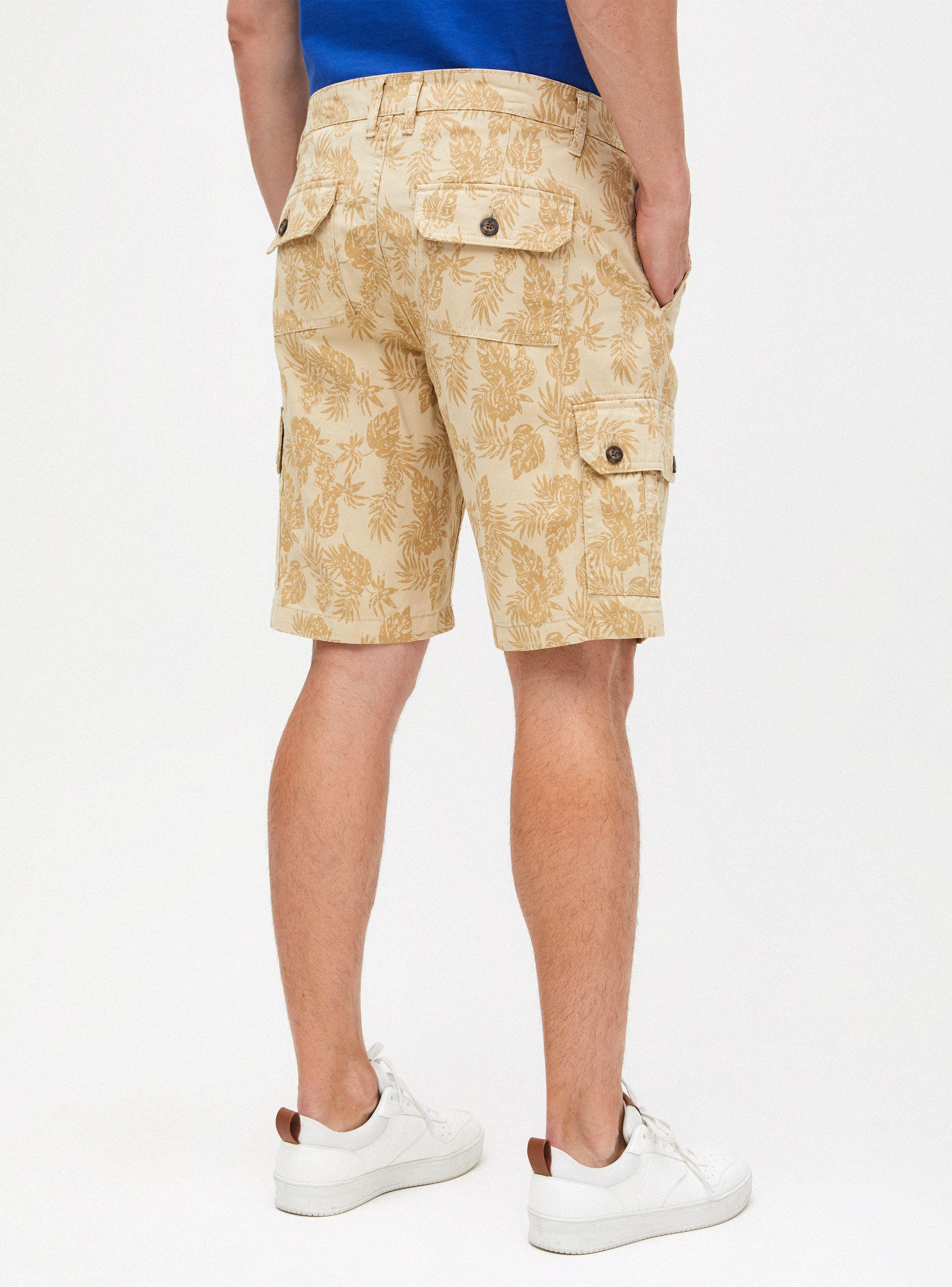 Bermuda Cargo Twill Full Print-1