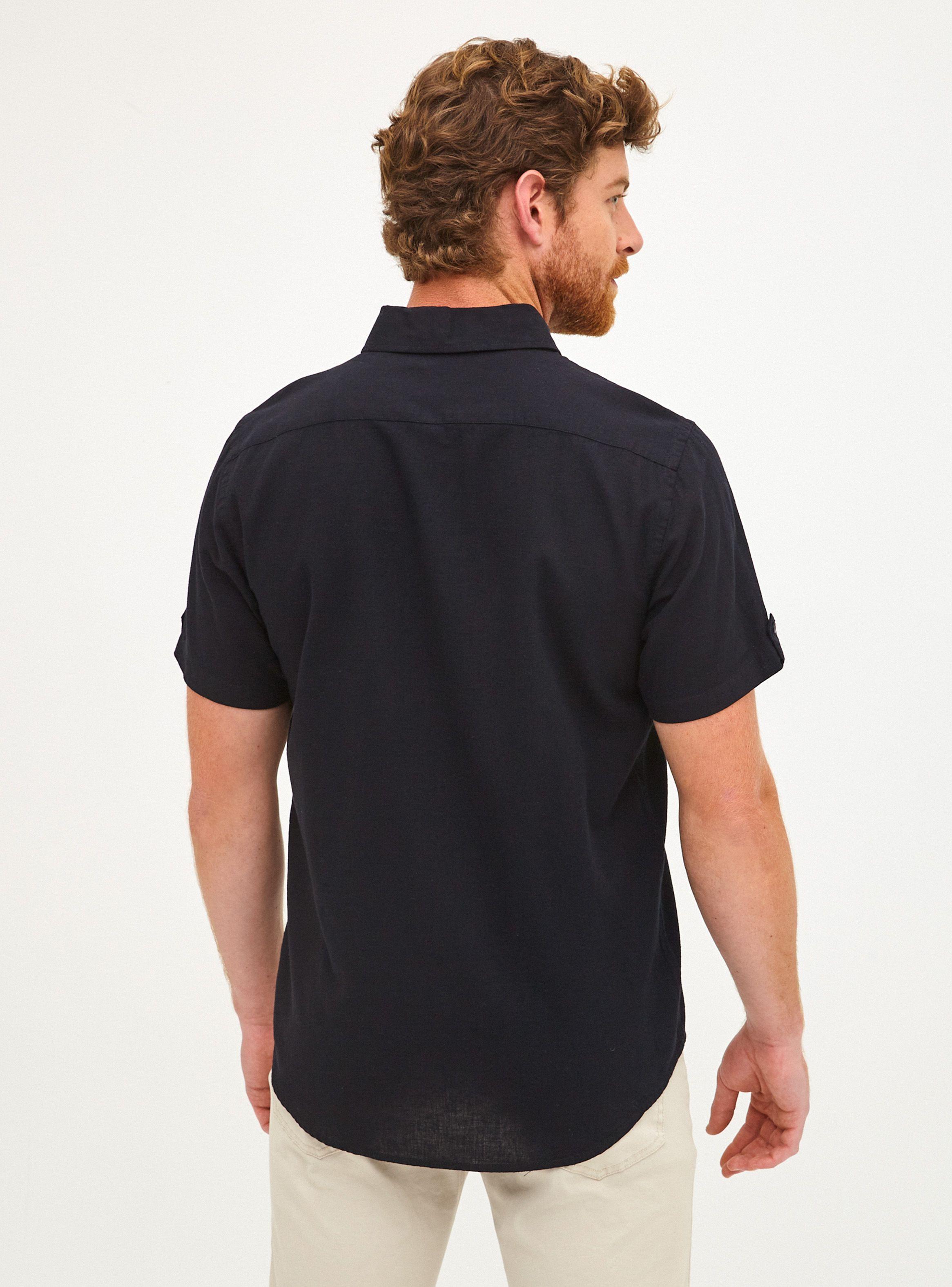 Camisa Mana Corta Lisa-1