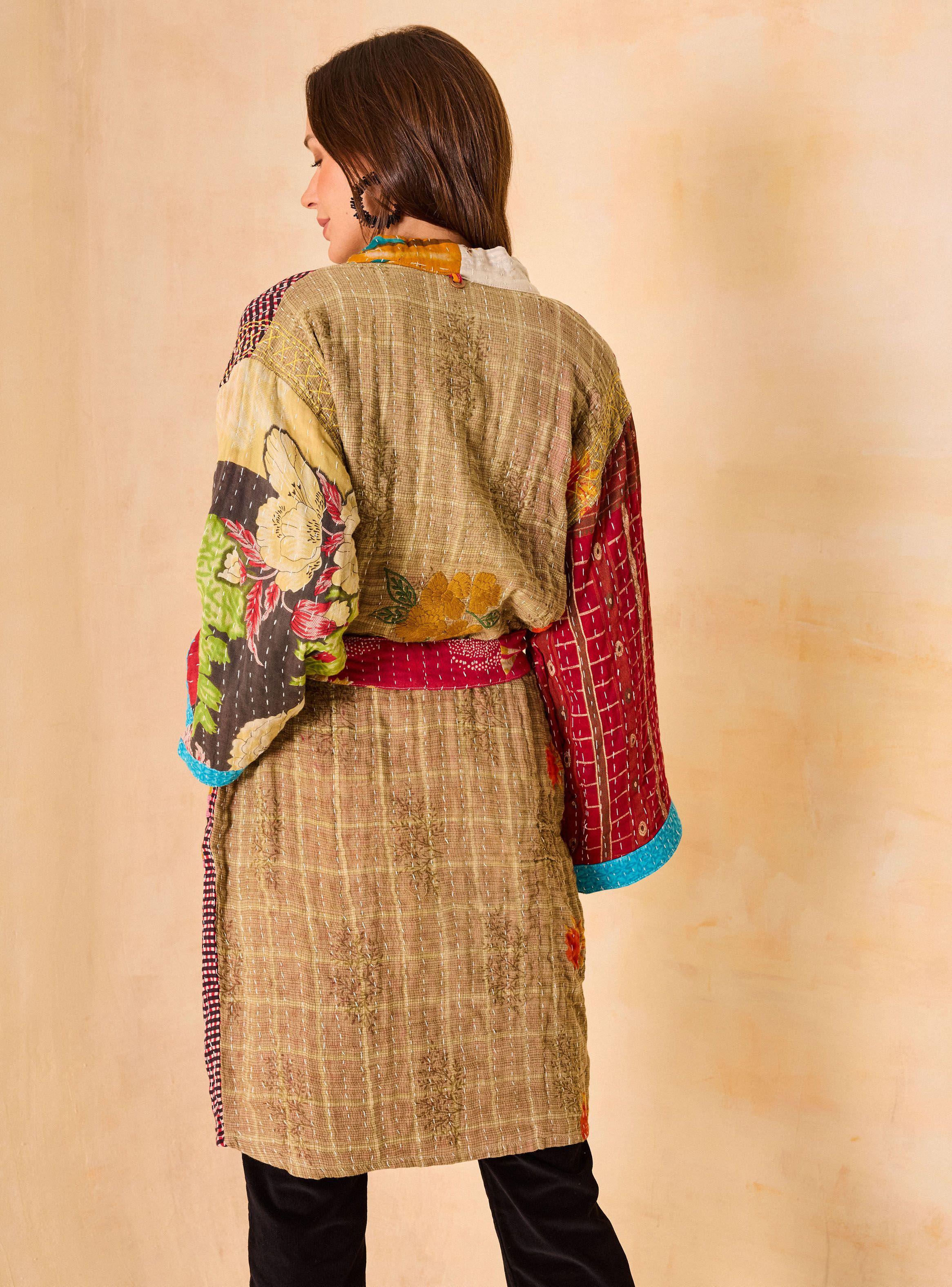 Chaqueta Upcycling Sarees-1