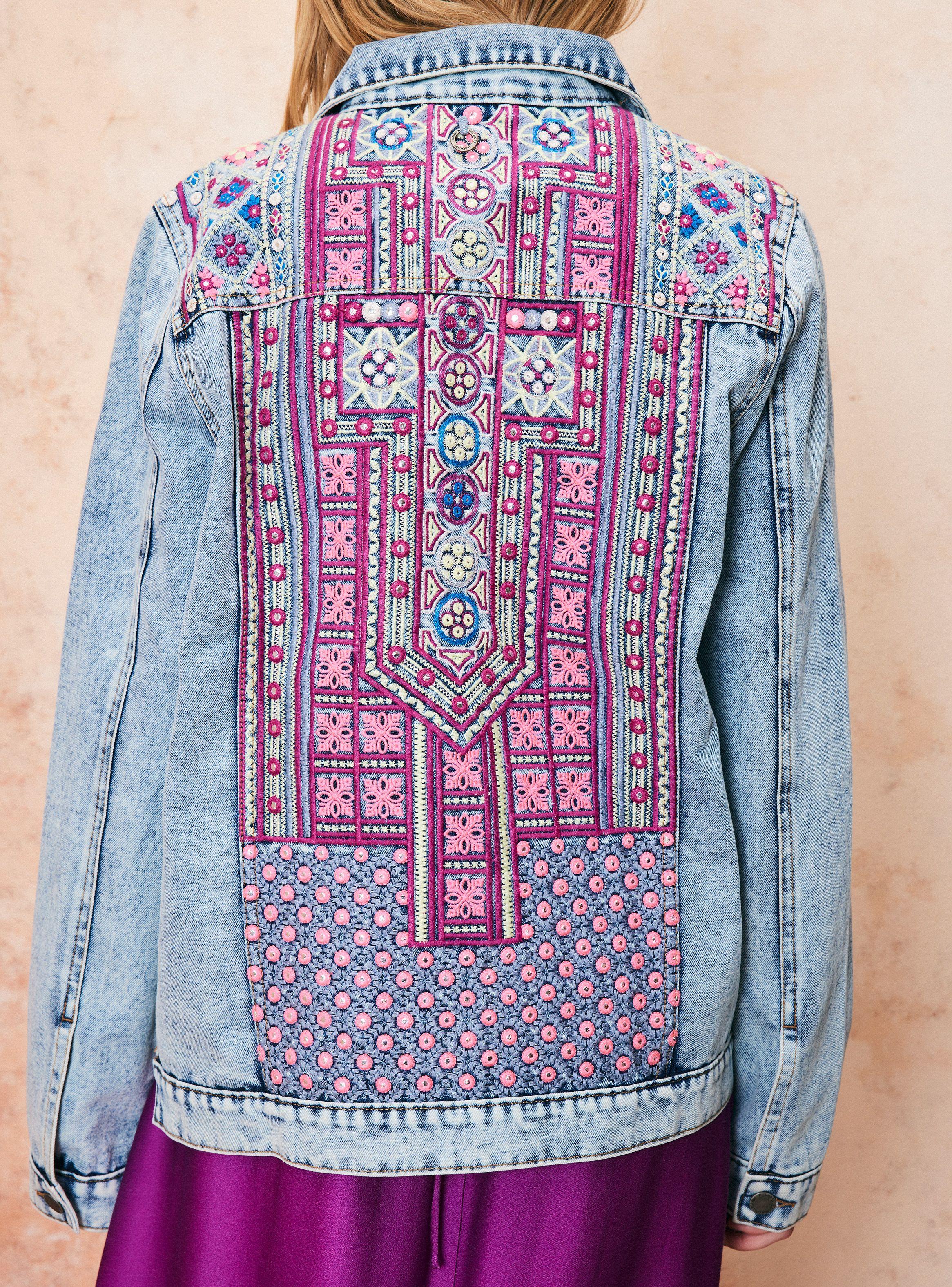 Chaqueta Trucker Bordada-3