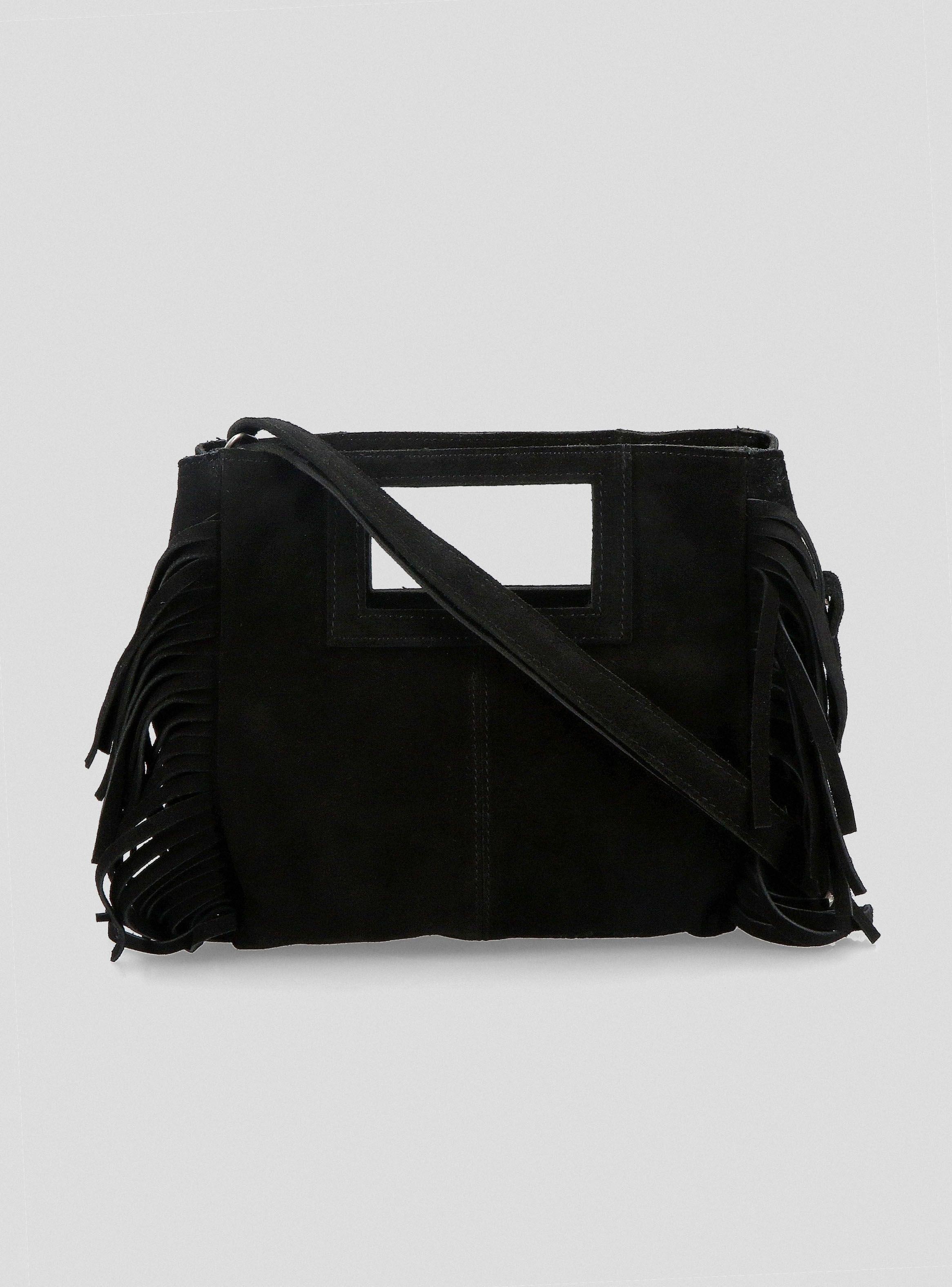 Cartera Flecos Cuero-2