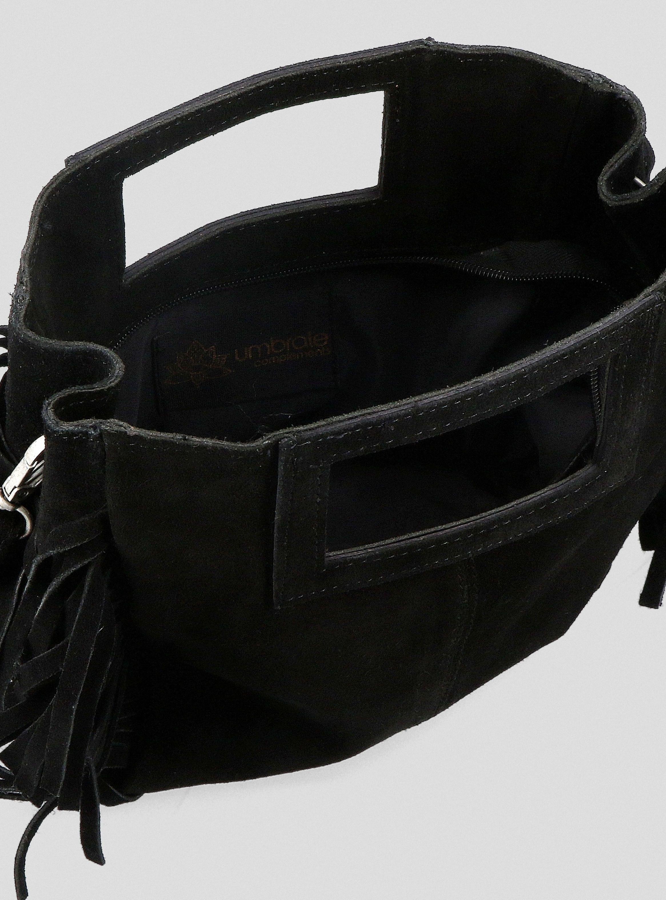 Cartera Flecos Cuero-5