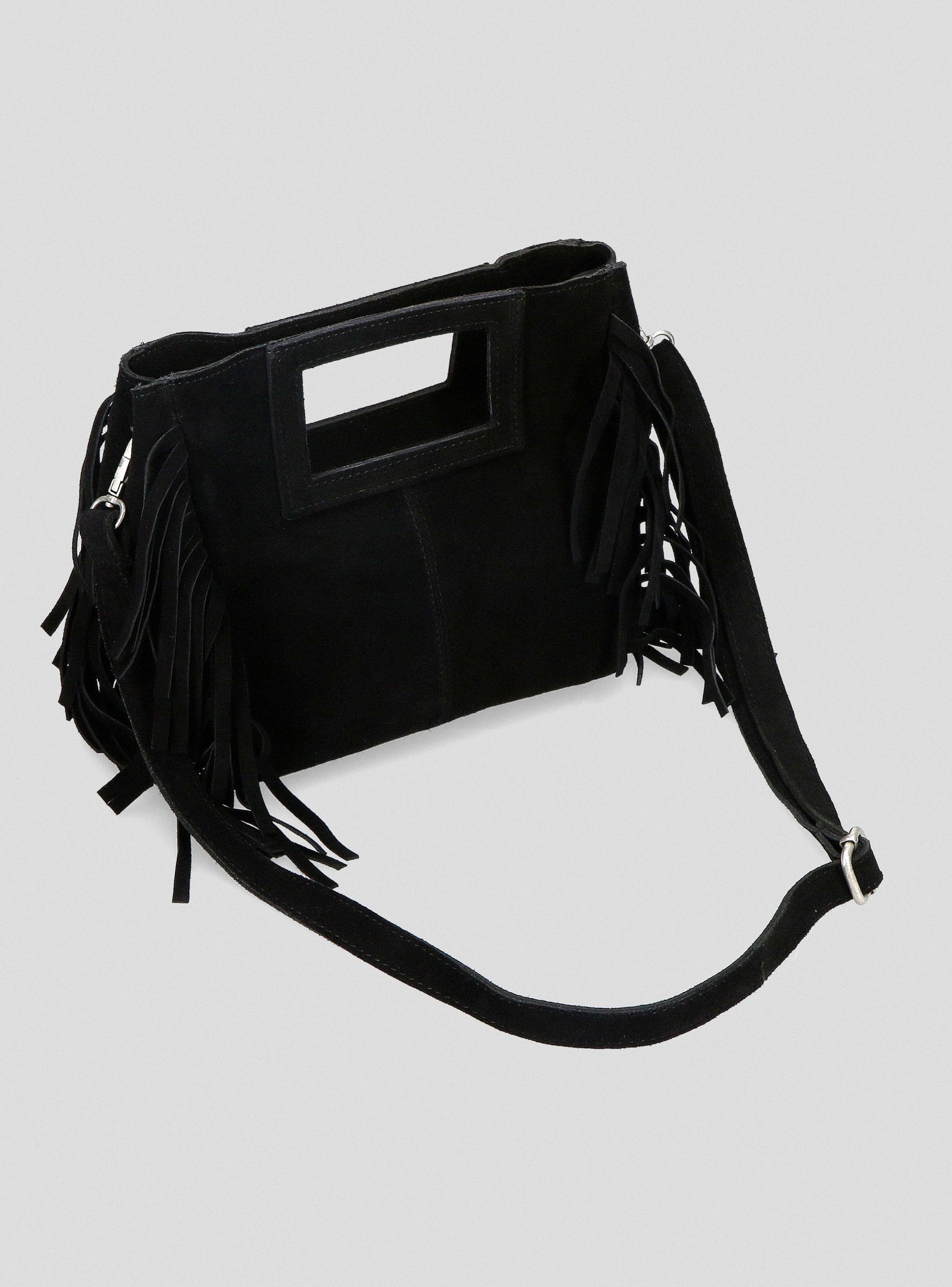 Cartera Flecos Cuero-4