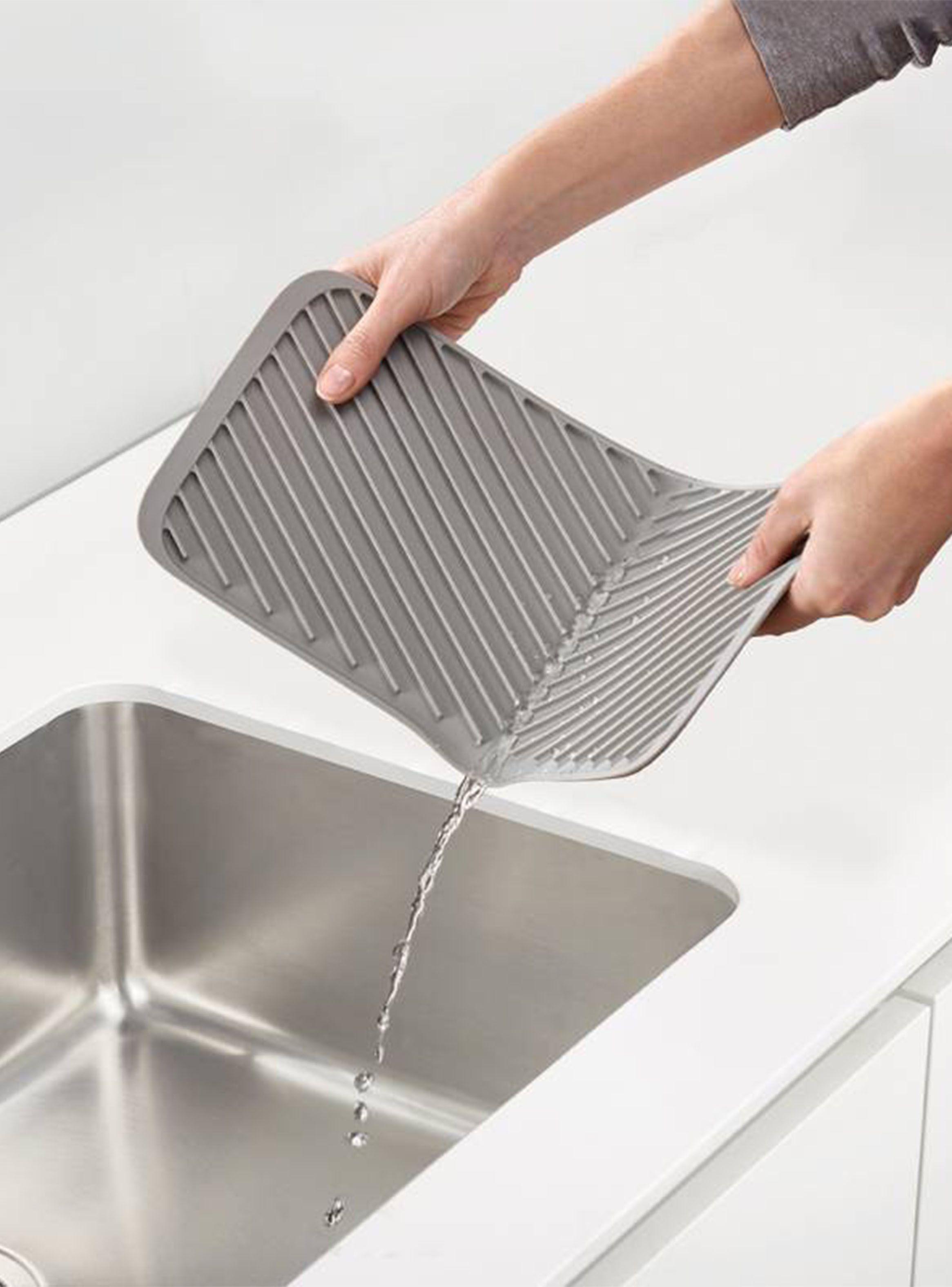 Escurridor Dúo Silicona Gris-1