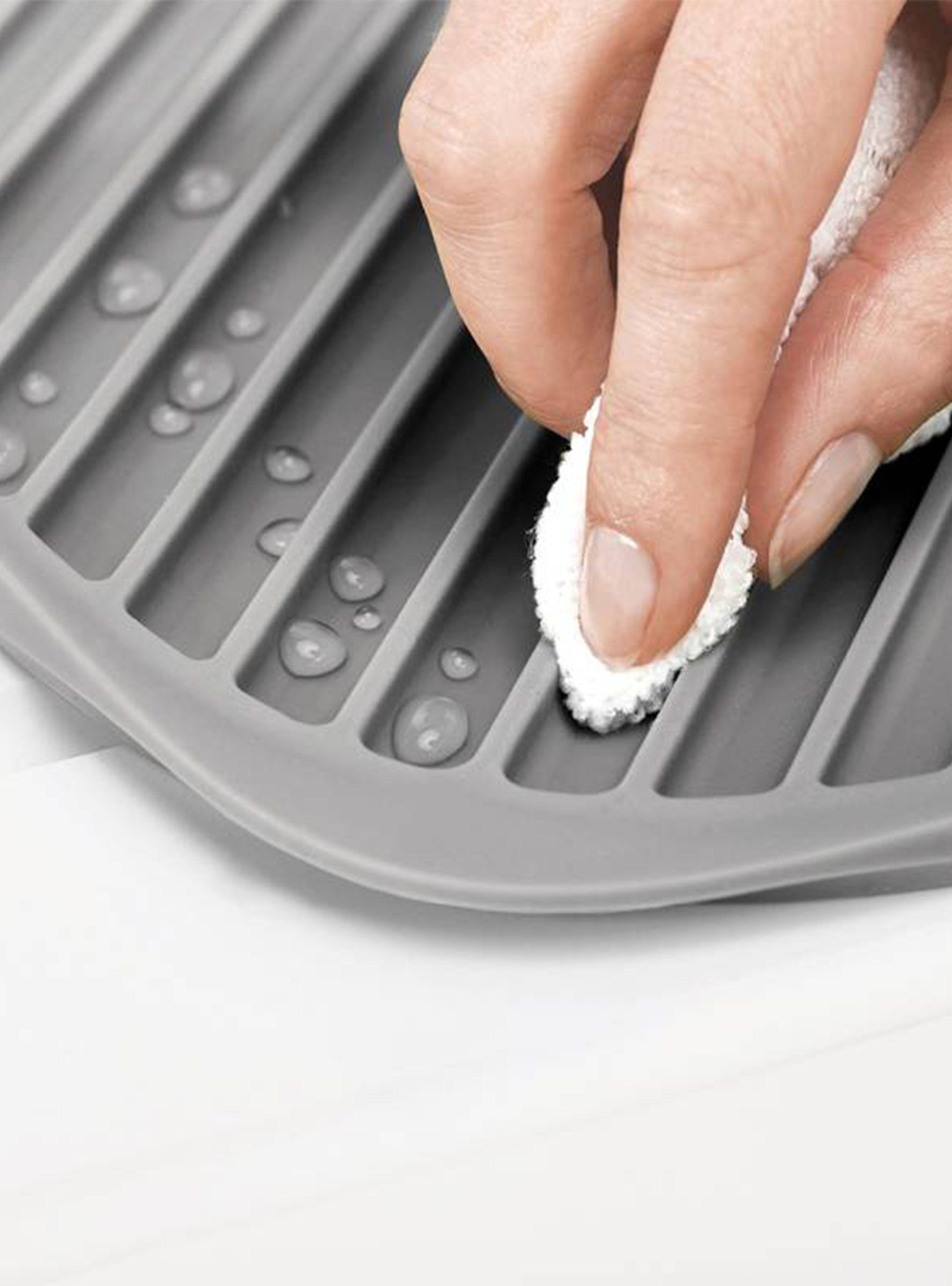 Escurridor Dúo Silicona Gris-2