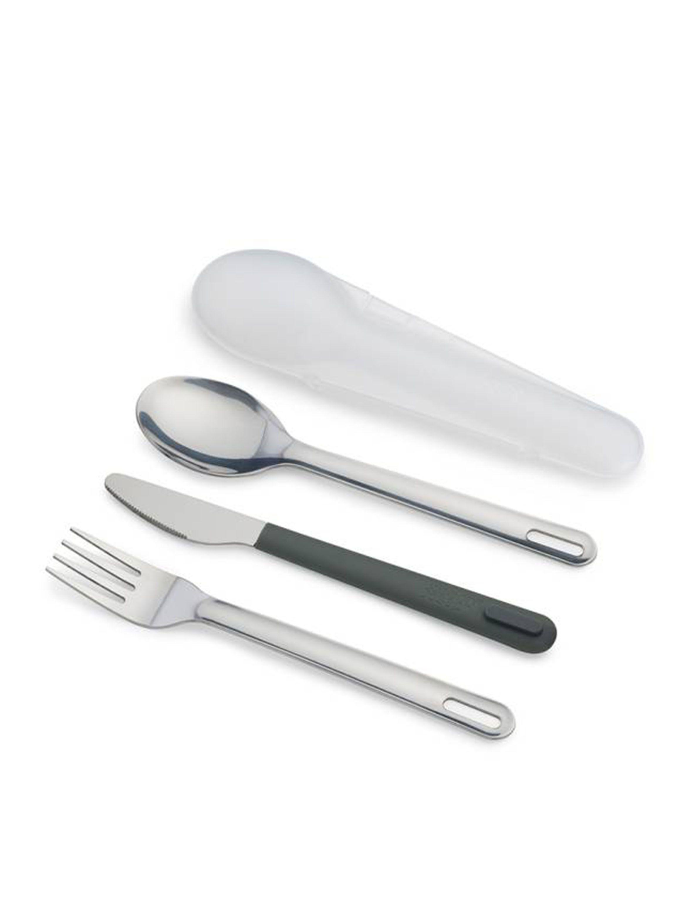 Set Cubiertos Dúo Portátil Acero Inox-0