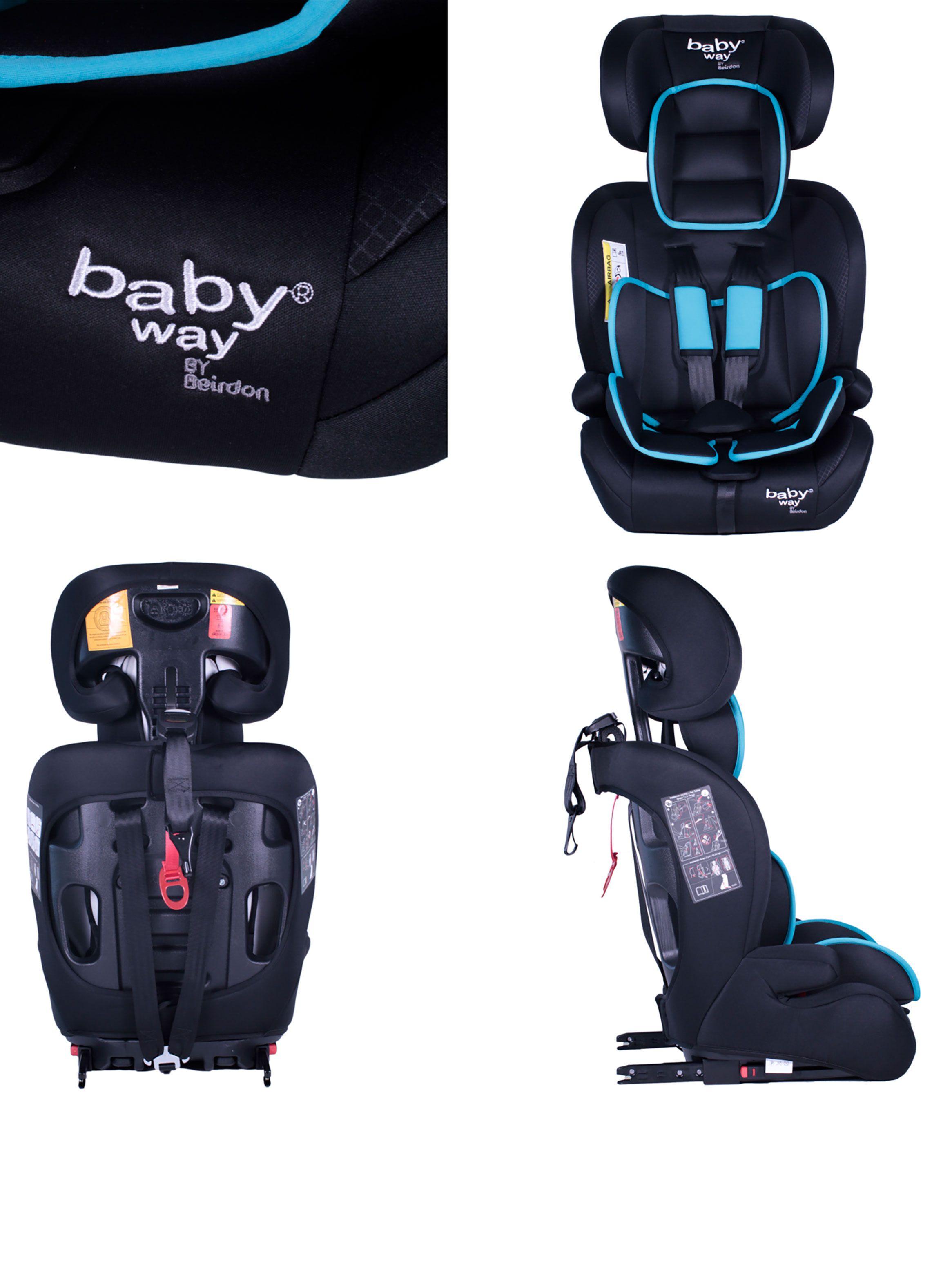 Silla Baby Way de Auto Isofix BW-750T21 Turquesa-5