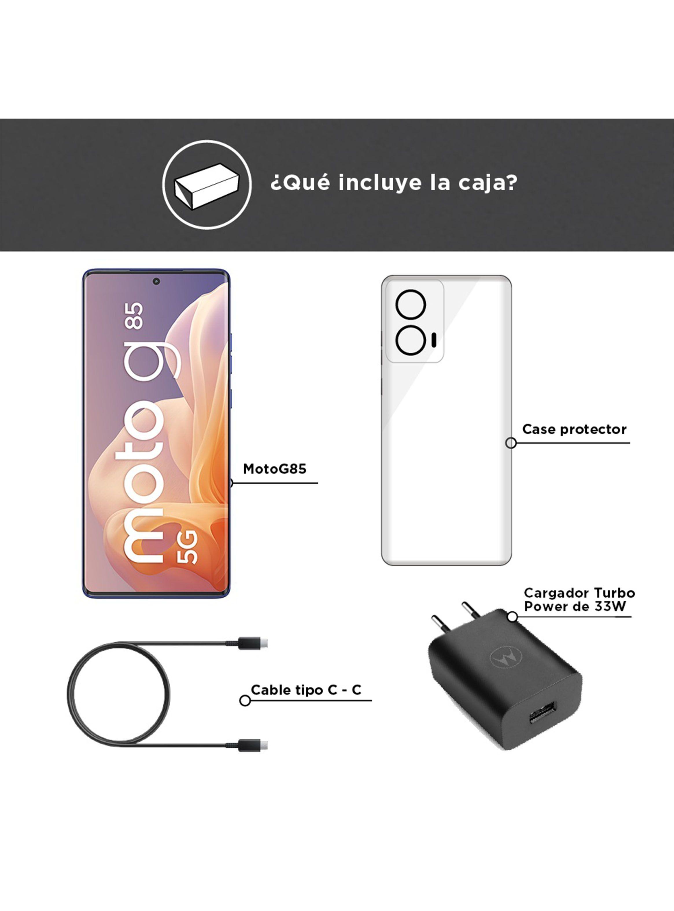 Smartphone Moto G85 256GB 6.7" Azul Eléctrico Liberado-3