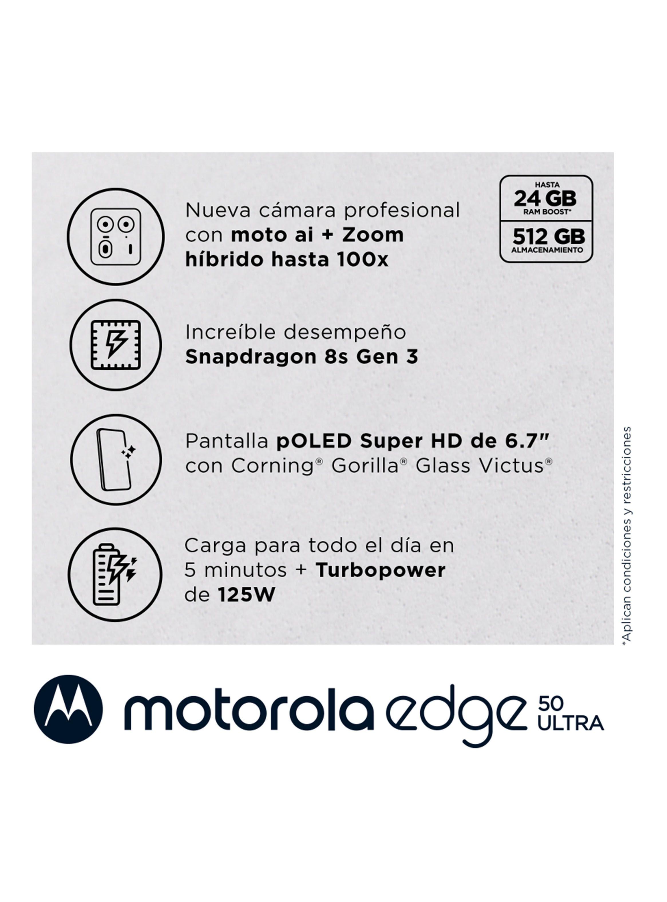 Smartphone Edge 50 Ultra 5G 512GB 6.7" Peach Fuzz Liberado-3