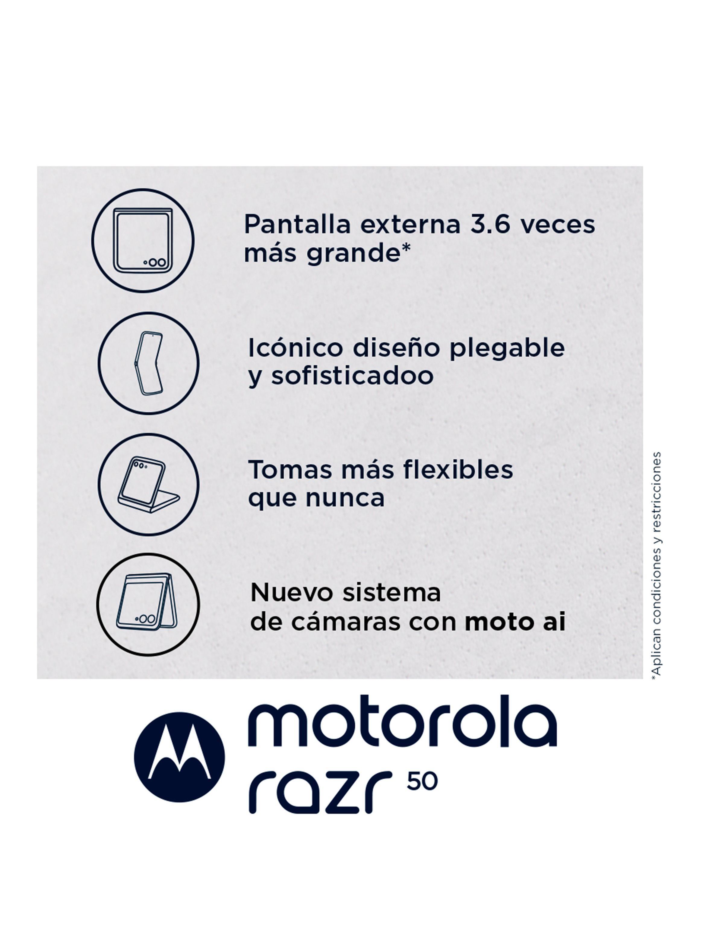 Smartphone Moto Rarz 50 512GB 6.9" Naranjo Liberado-4