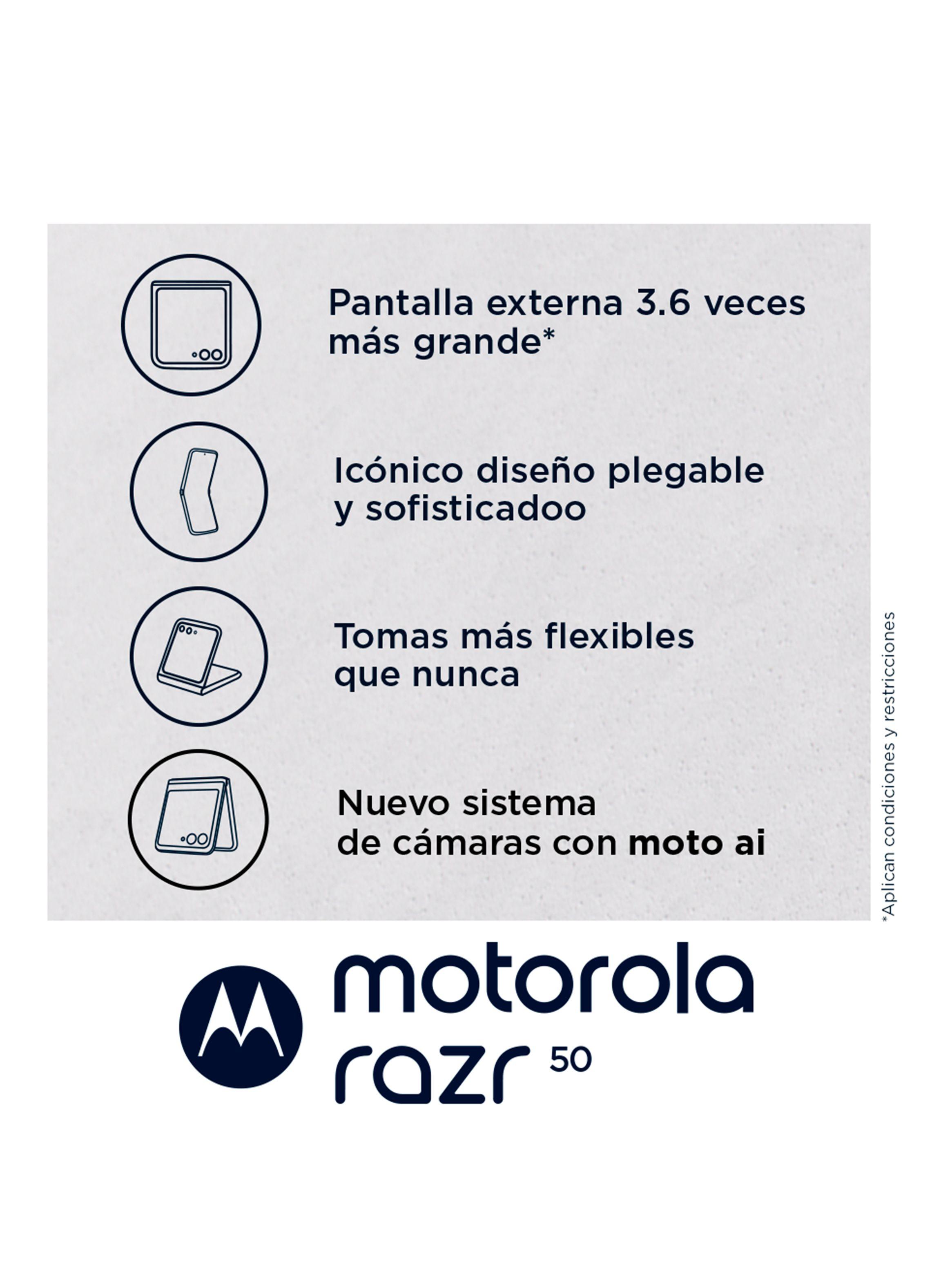 Smartphone Moto Rarz 50 512GB 6.9" Beige Liberado-4