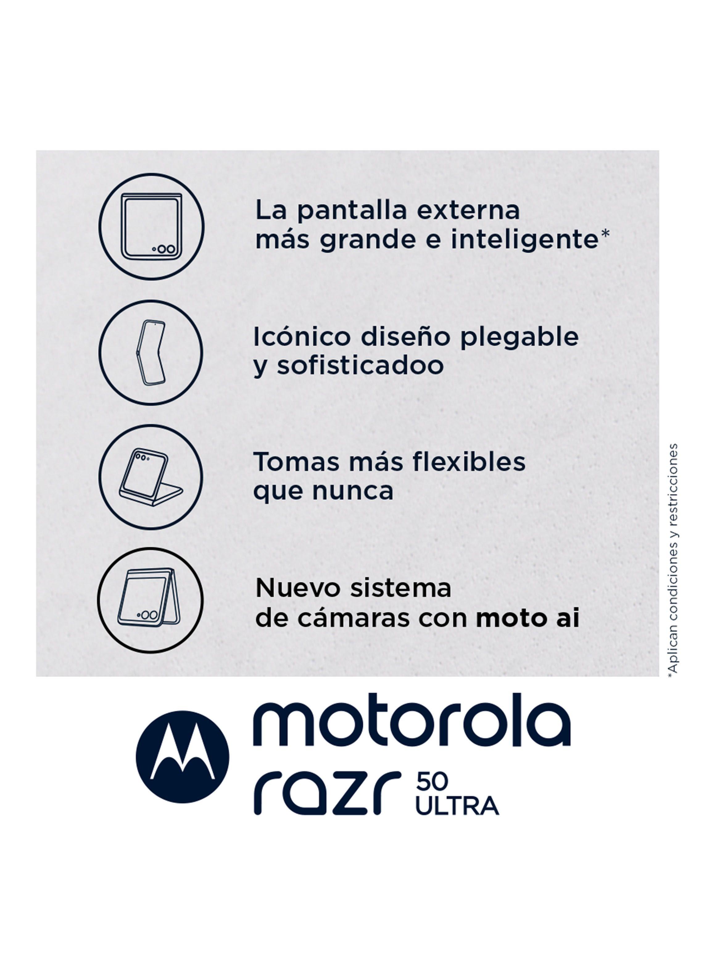 Smartphone Razr 50 Ultra 512GB 6.9" Verde Liberado-4