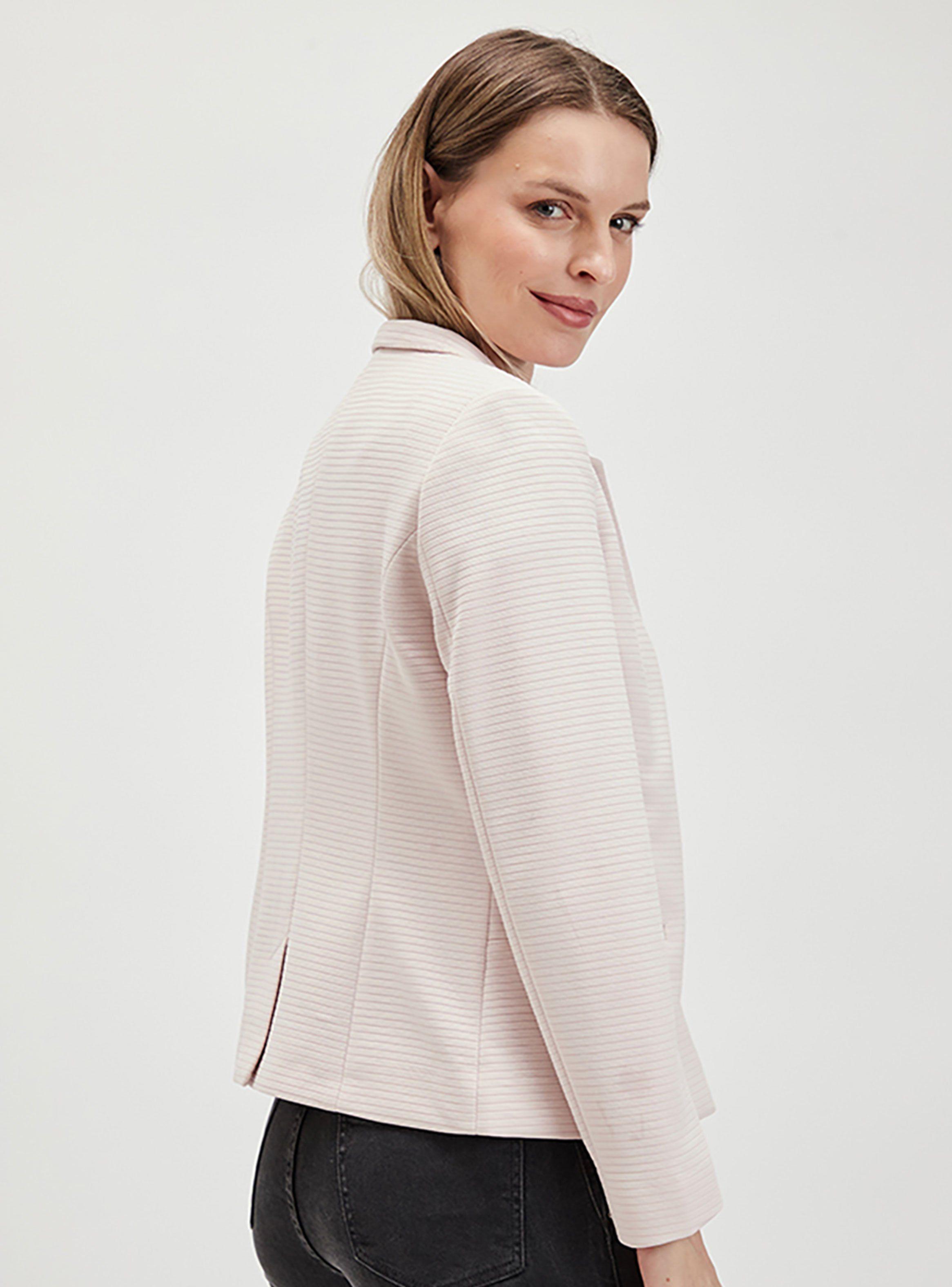 Blazer Liso Detalle en Bordes Color-1