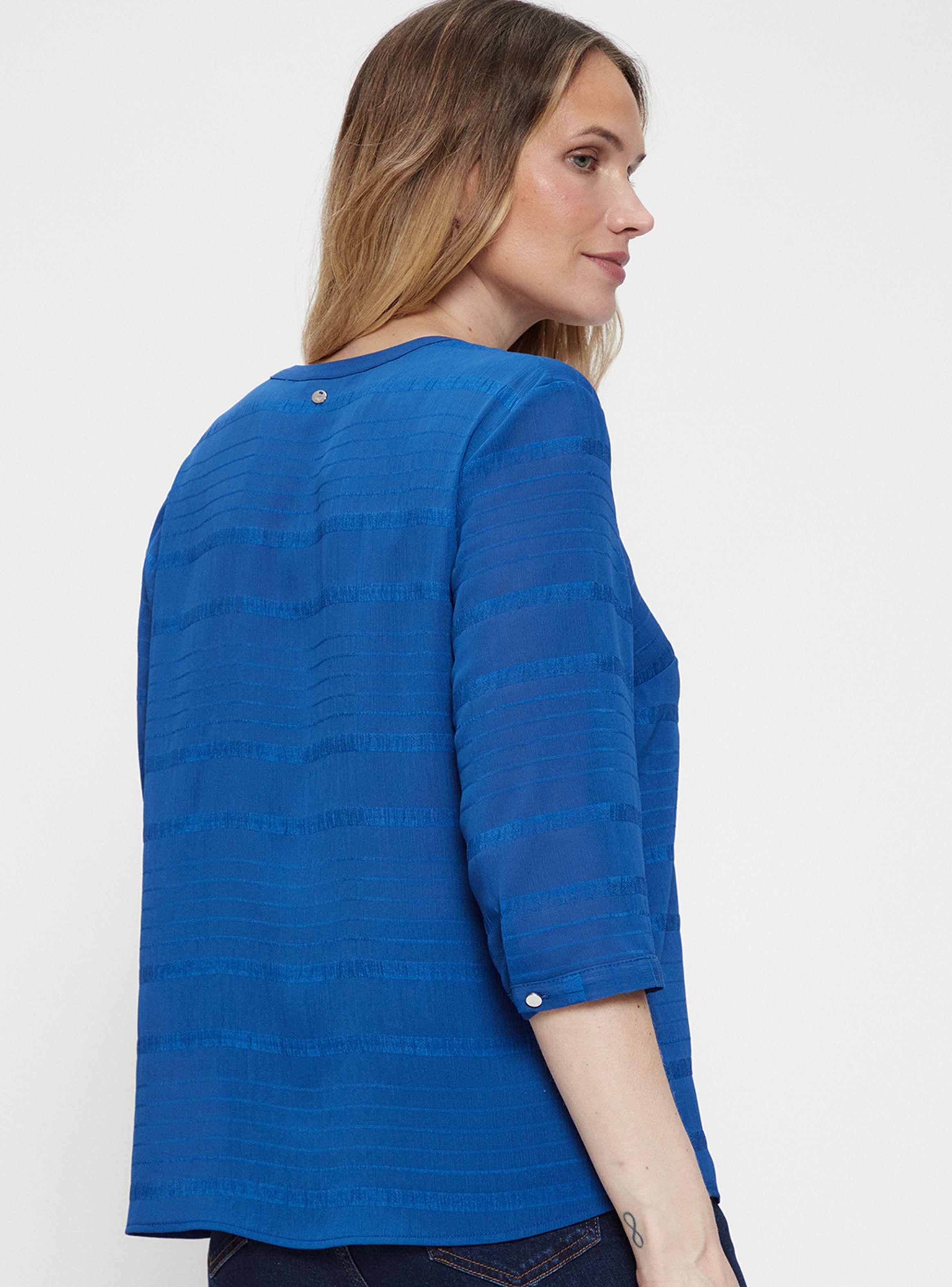 Blusa Textura Detalle en Cuello-1