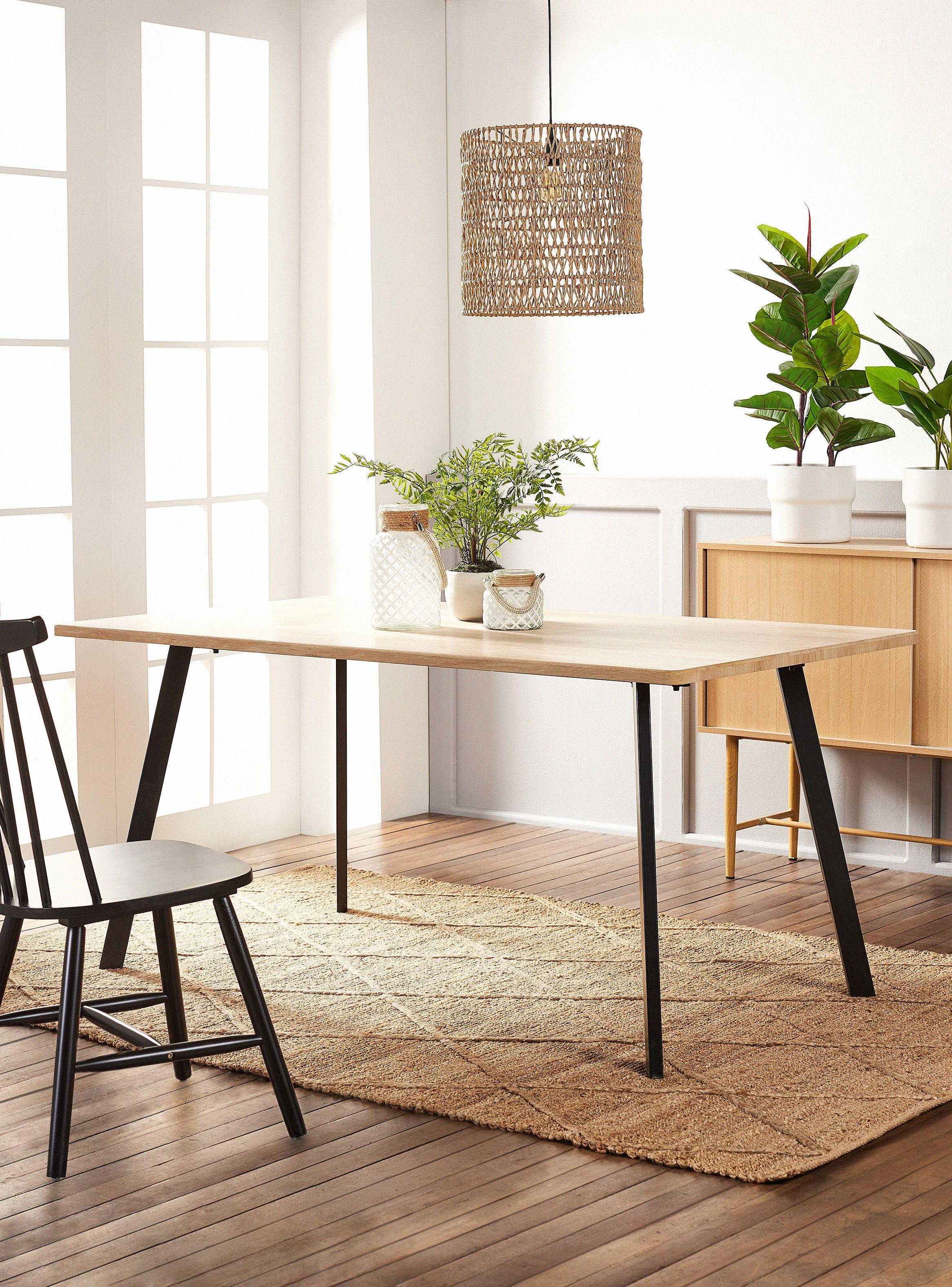 Mesa de Comedor Minimal Rectangular-6