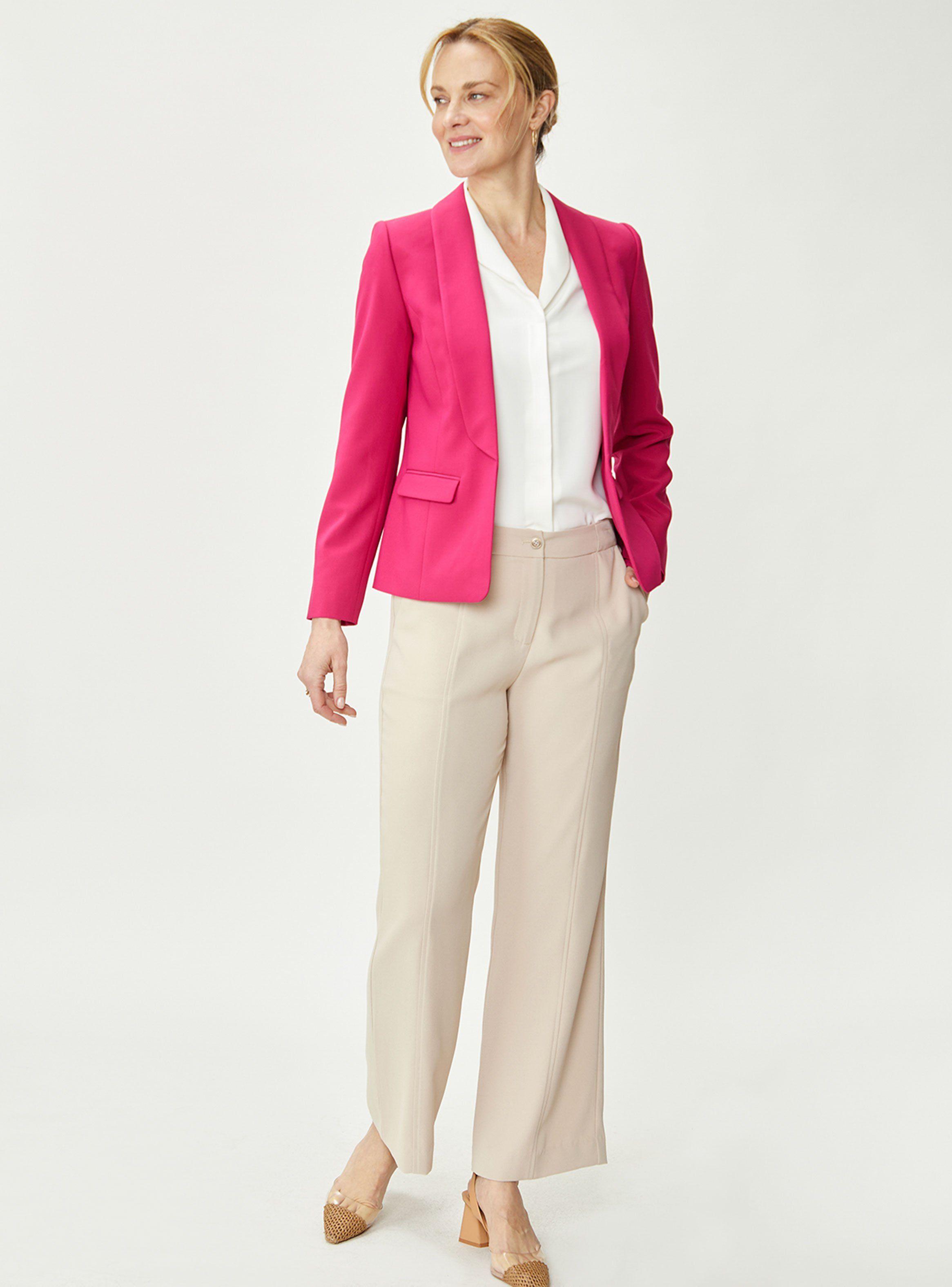 Blazer Tipo Tapado Bolsillo Tapeta-3