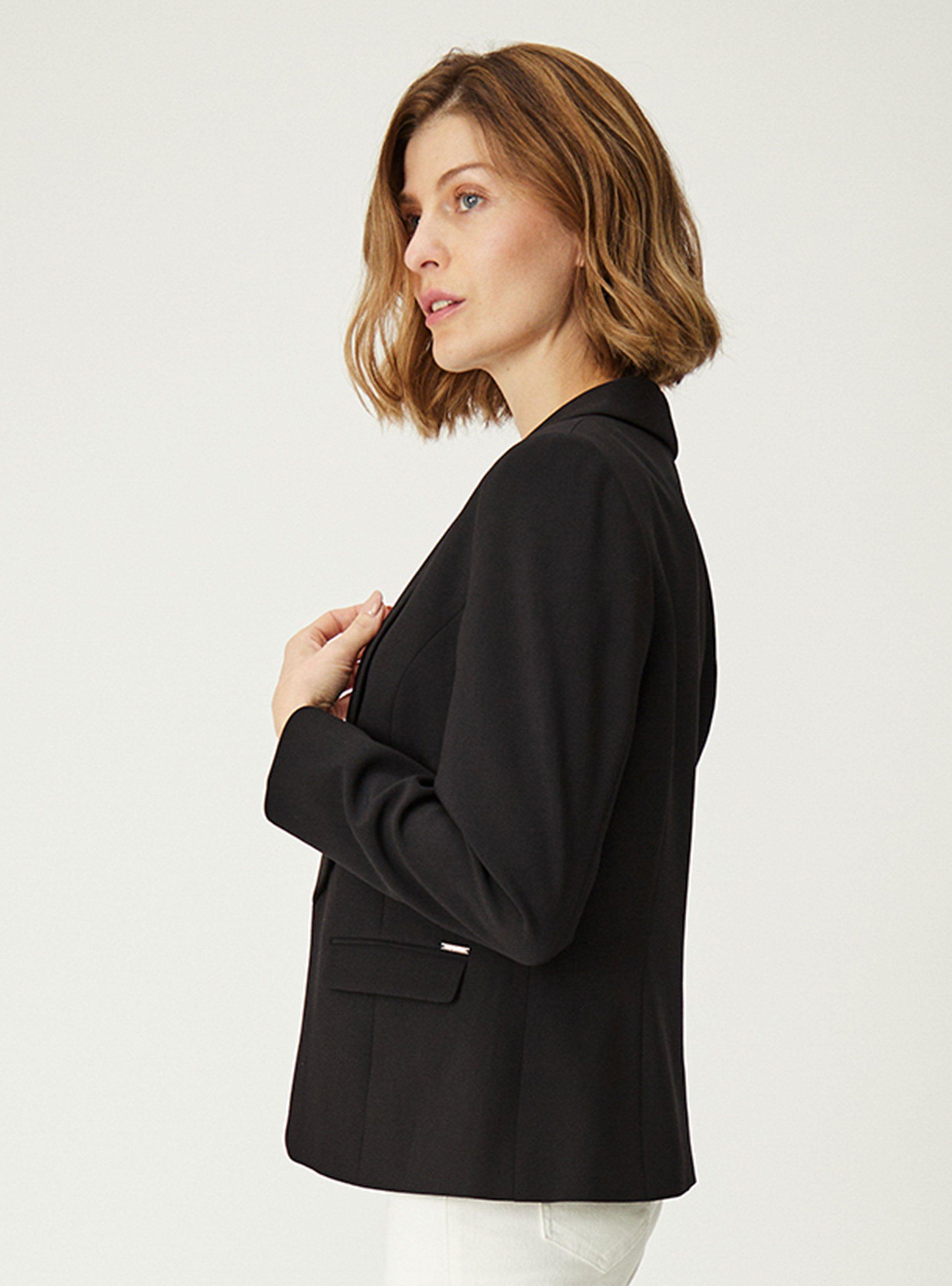 Blazer Tipo Tapado Bolsillo Tapeta Regular-2