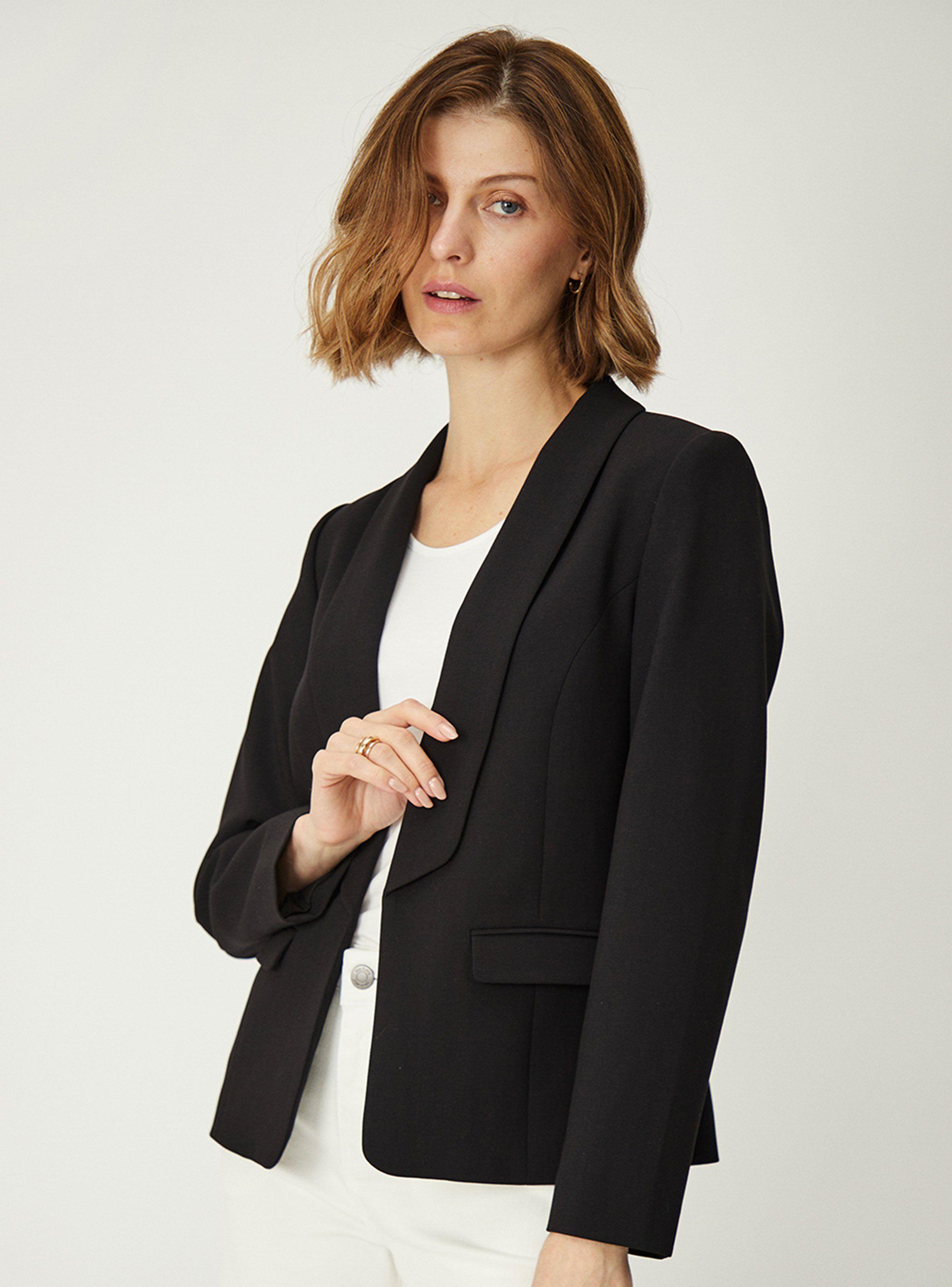 Blazer Tipo Tapado Bolsillo Tapeta Regular-0