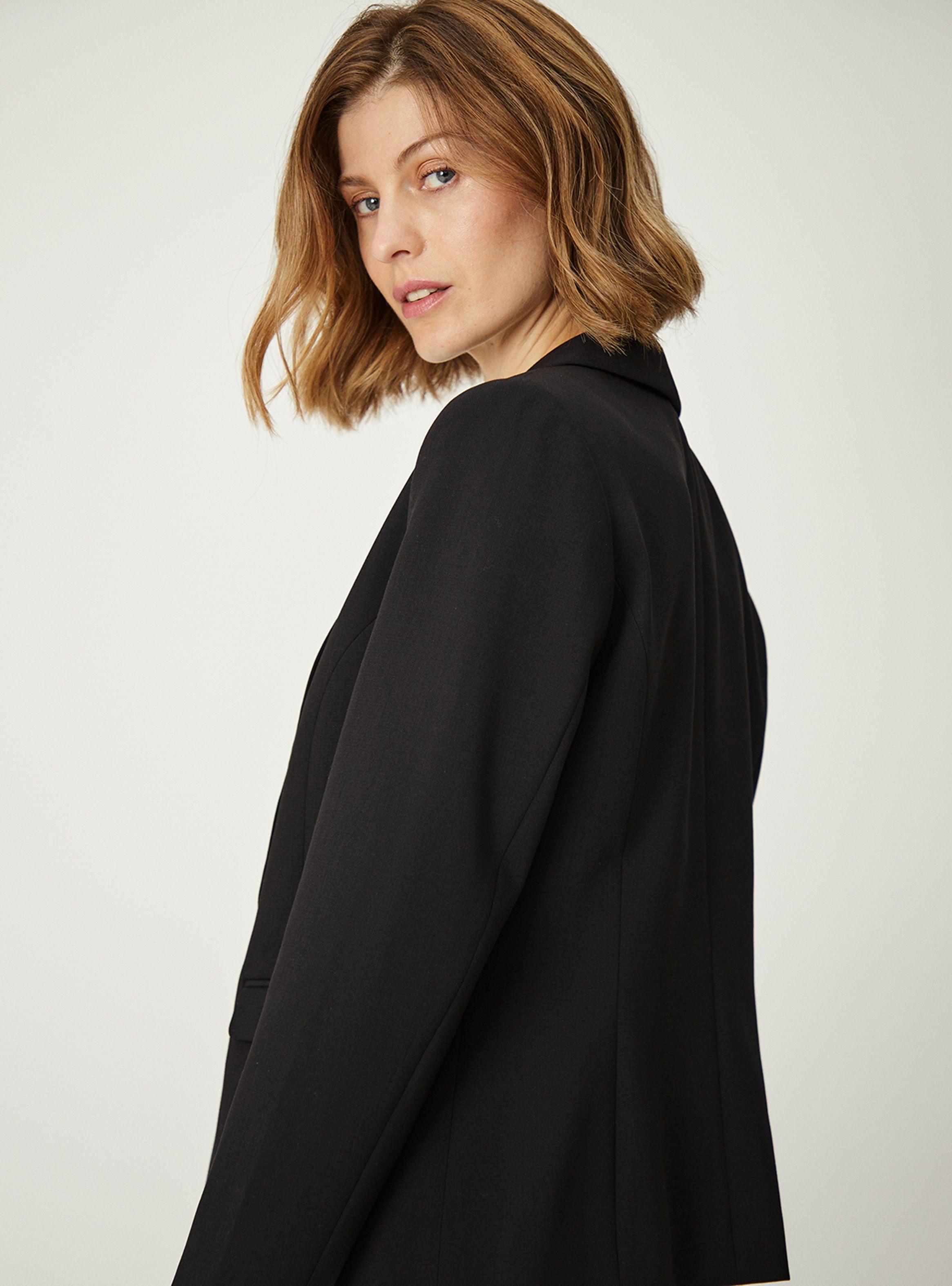 Blazer Tipo Tapado Bolsillo Tapeta Regular-1