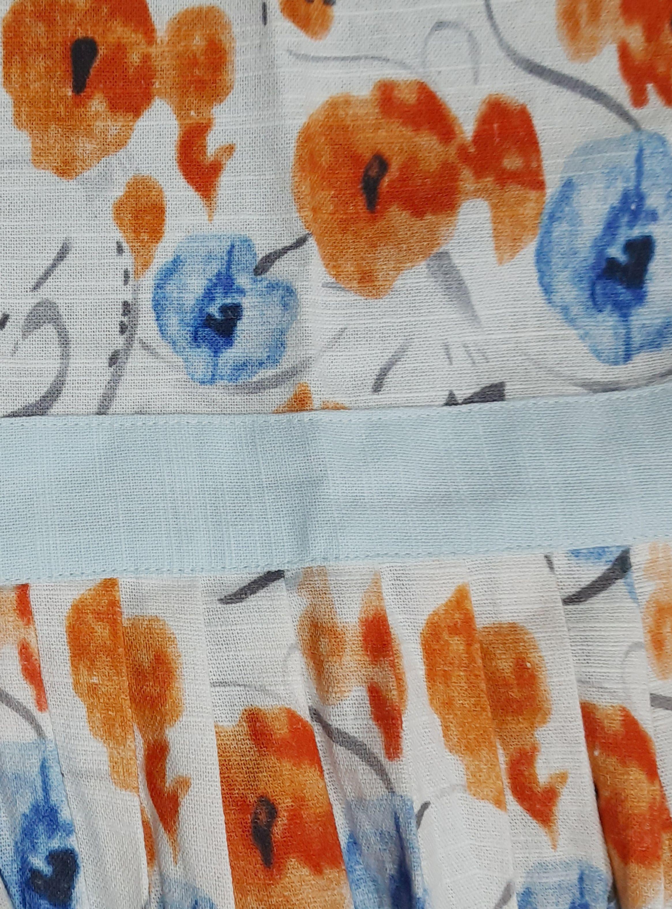 Delantal Floreado 70x80 cm-2