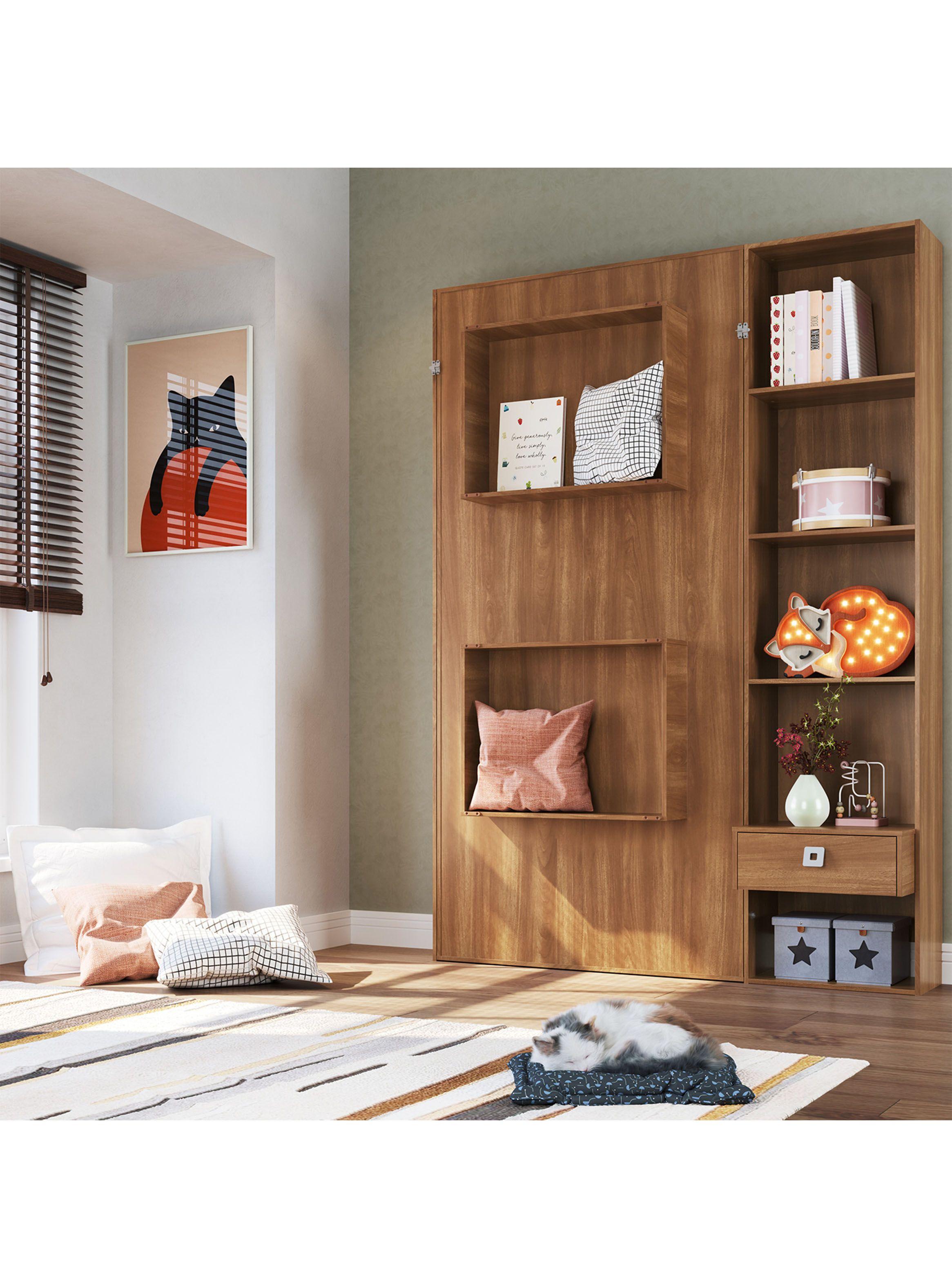 Cama Plegable Vertical Vancouver 1 Plaza-3