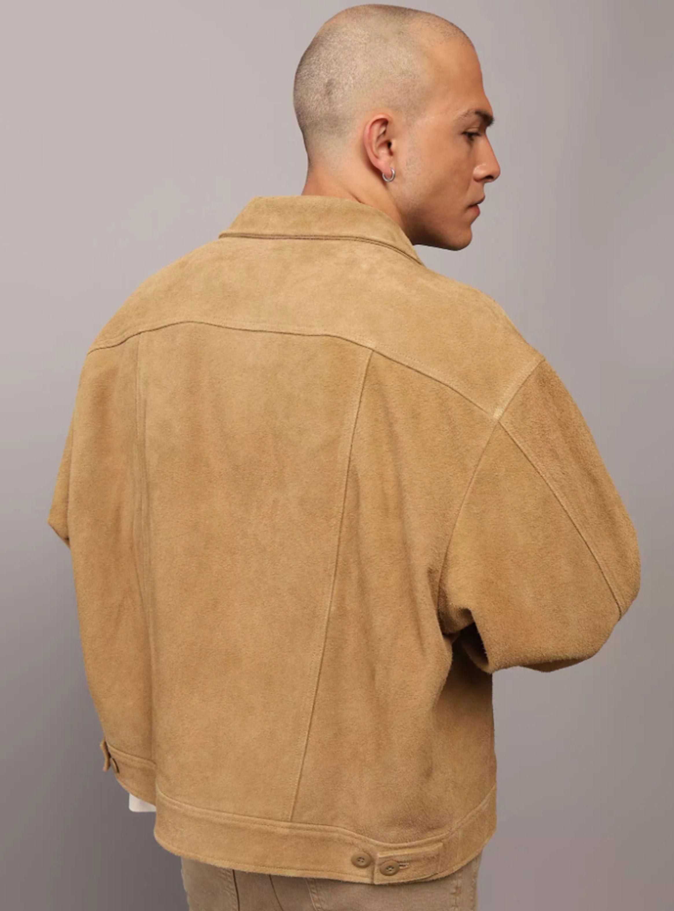 Chaqueta Ae X Manuel Turizo Suede Trucker-1