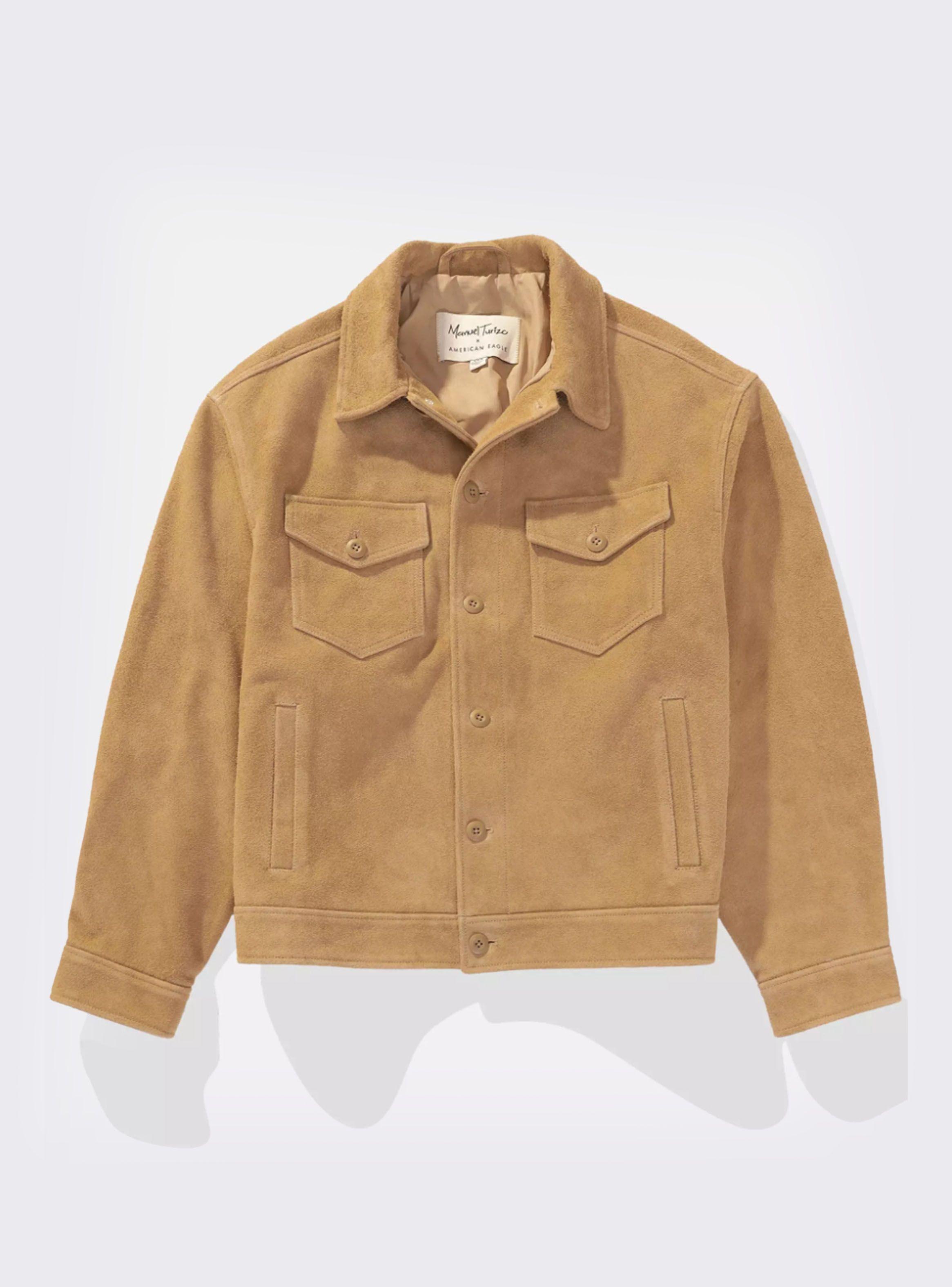 Chaqueta Ae X Manuel Turizo Suede Trucker-2