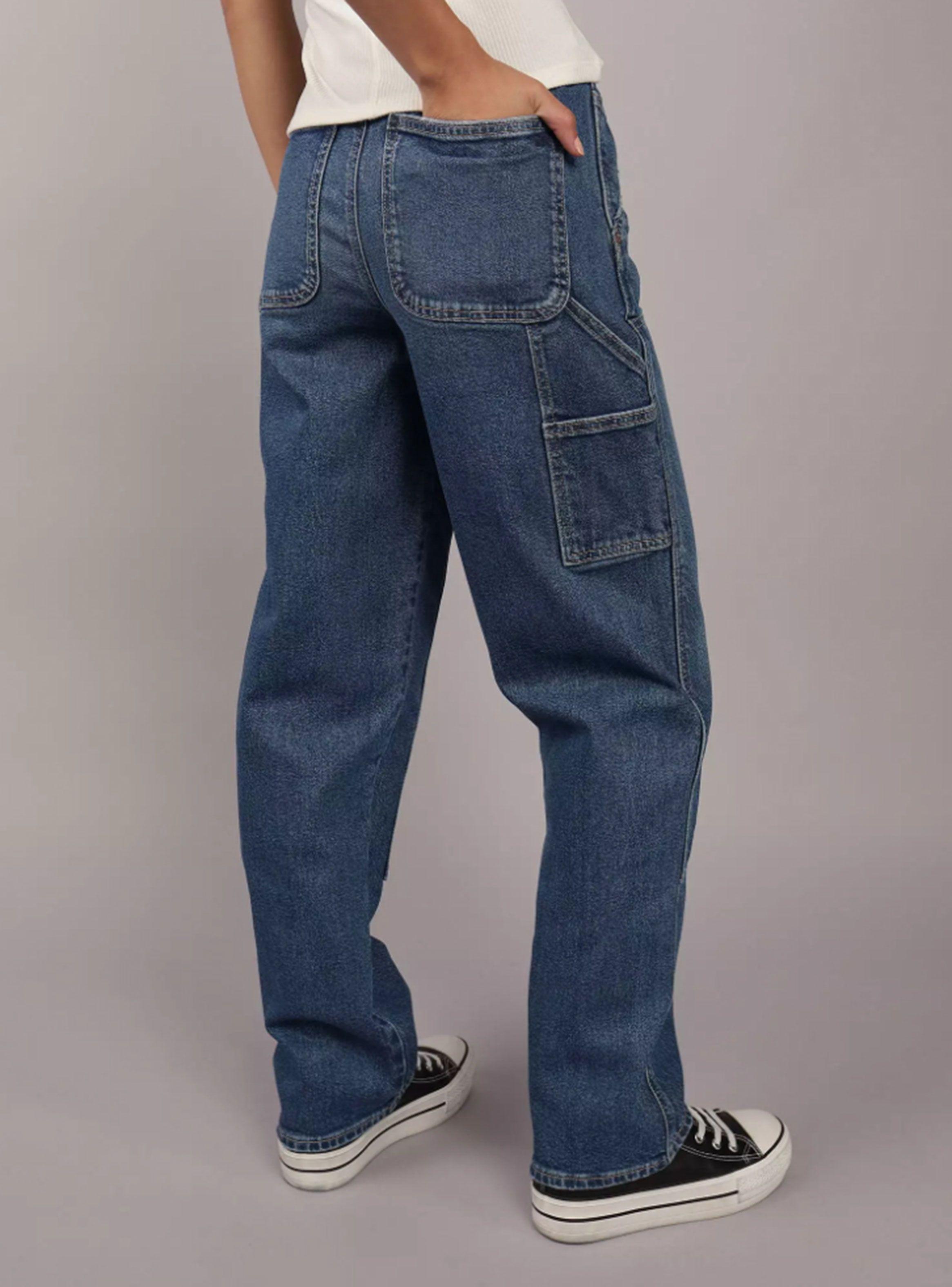 Jeans Strigid Super High-Waisted Baggy Straight Cargo-1