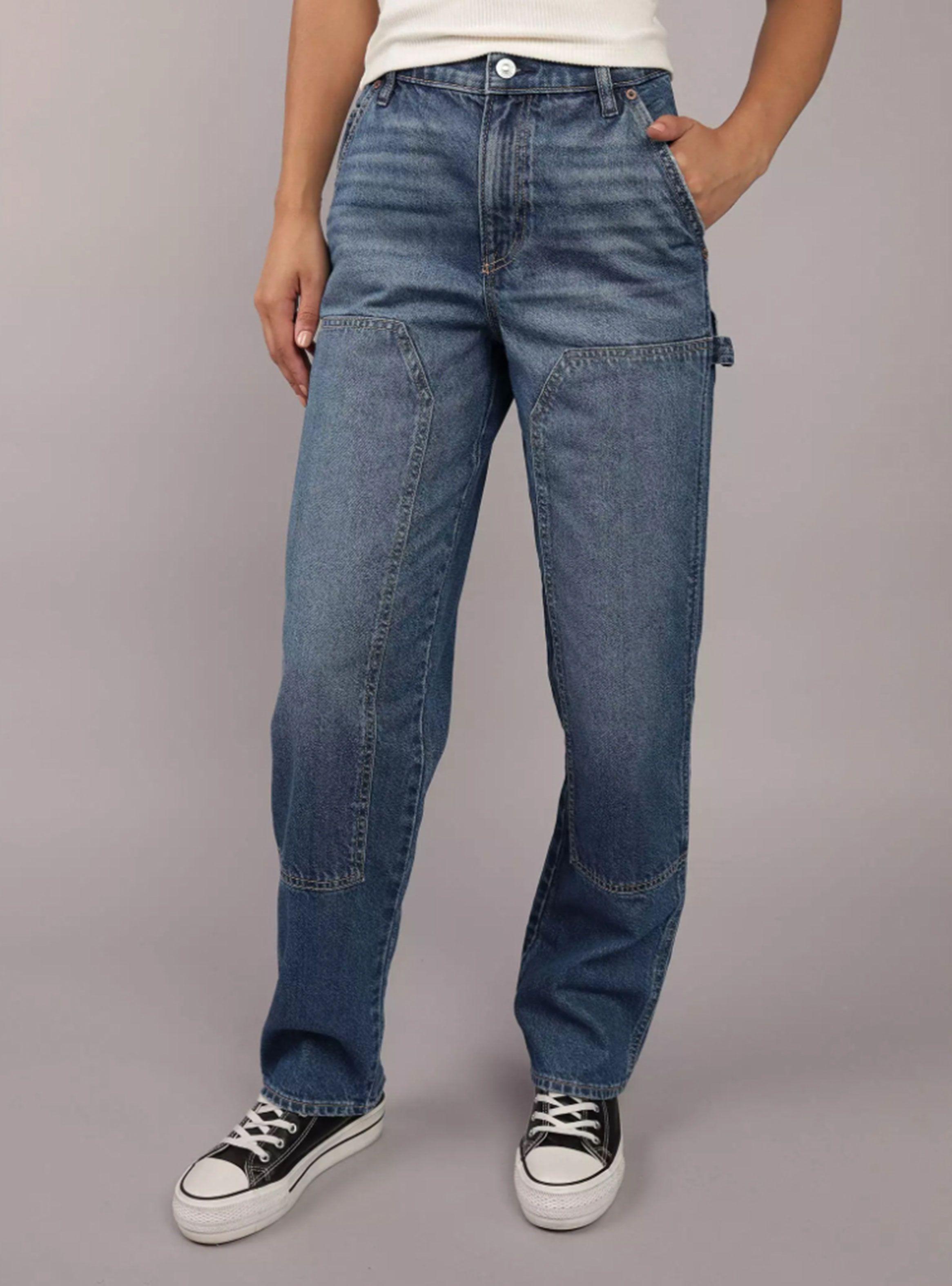 Jeans Strigid Super High-Waisted Baggy Straight Cargo-0