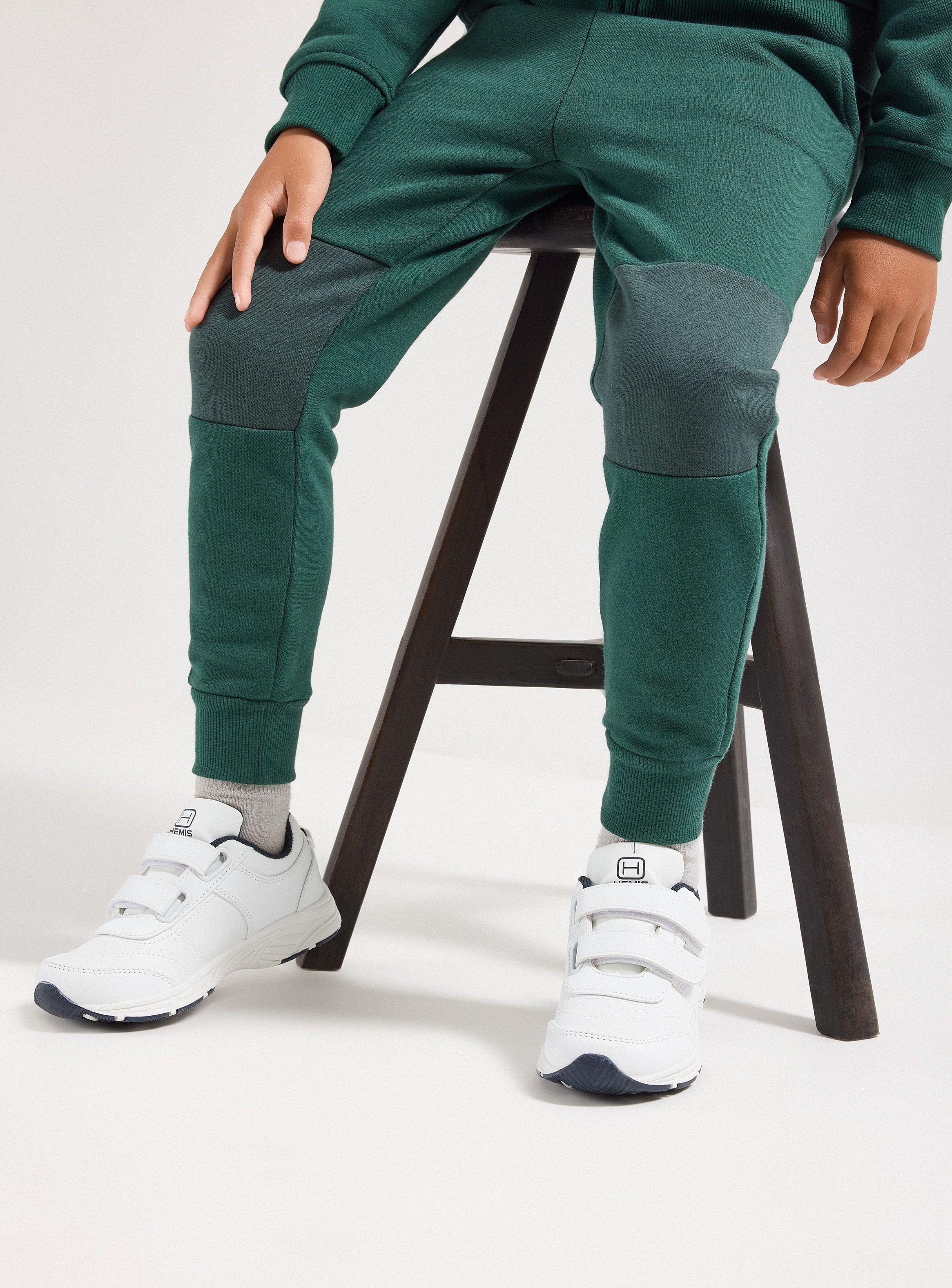 Zapatilla Escolar Doble Velcro Niño-0