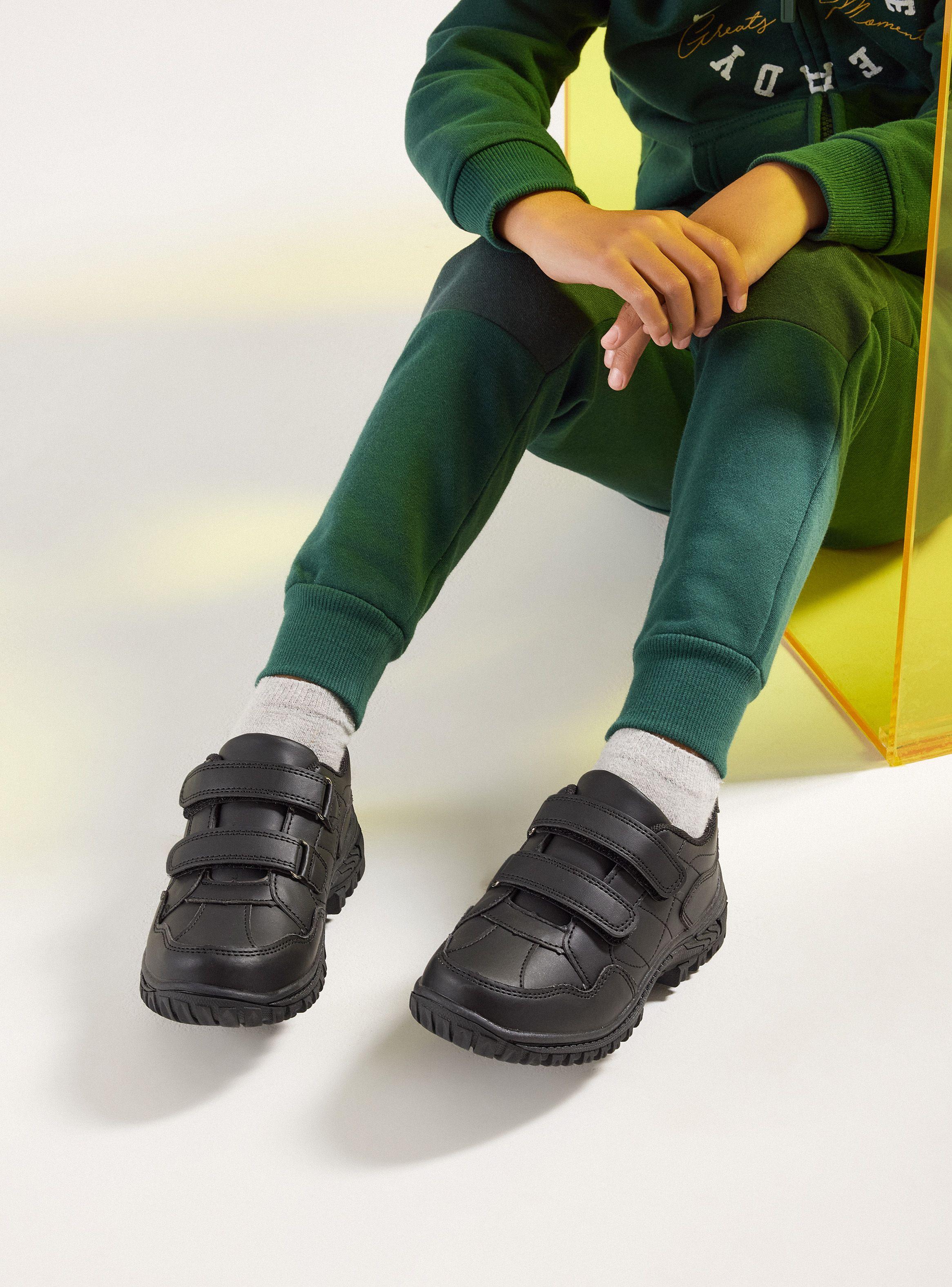 Zapatilla Escolar Infantil Doble Velcro Unisex-0