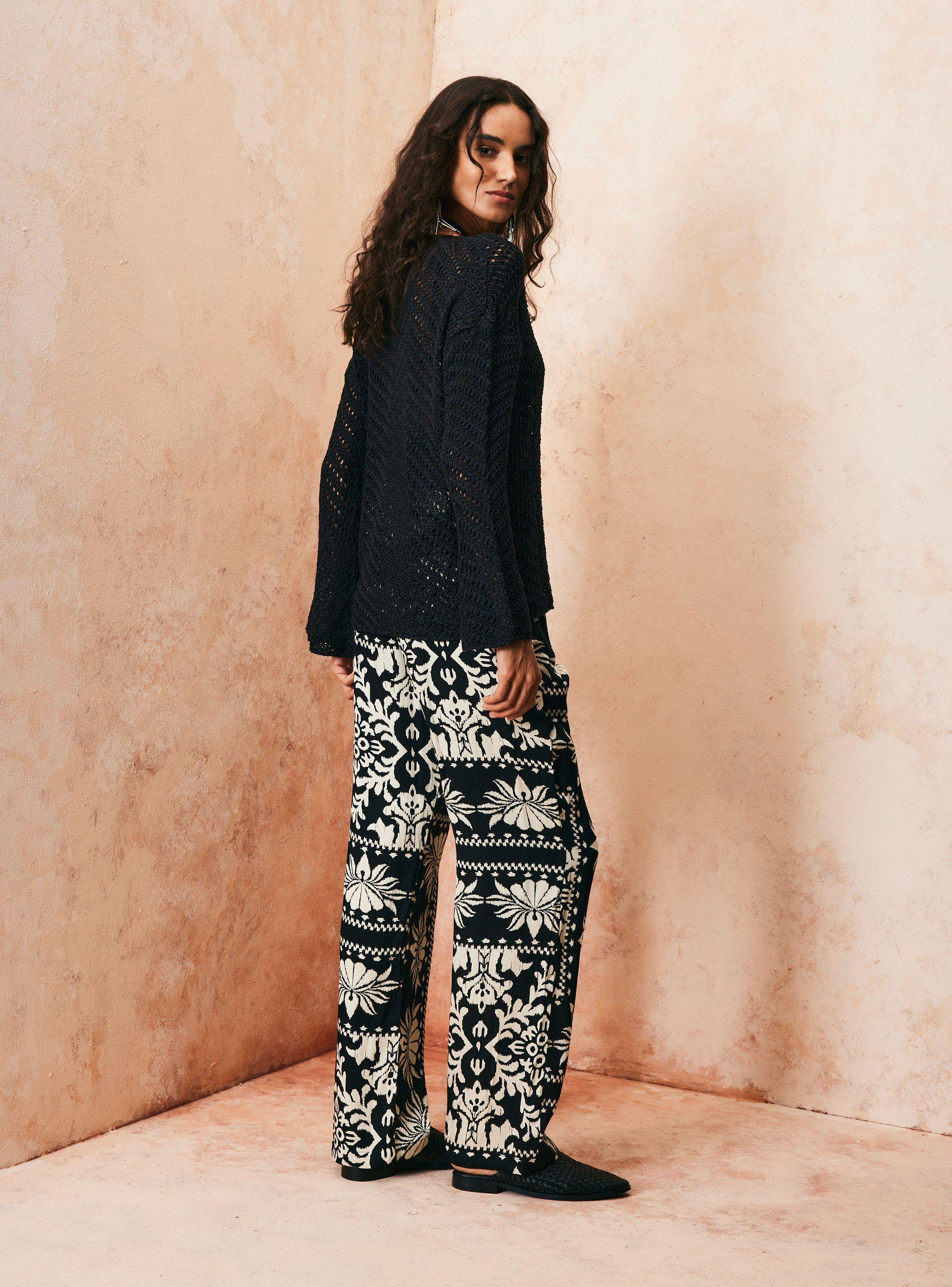 Sweater Patrón Calado-5