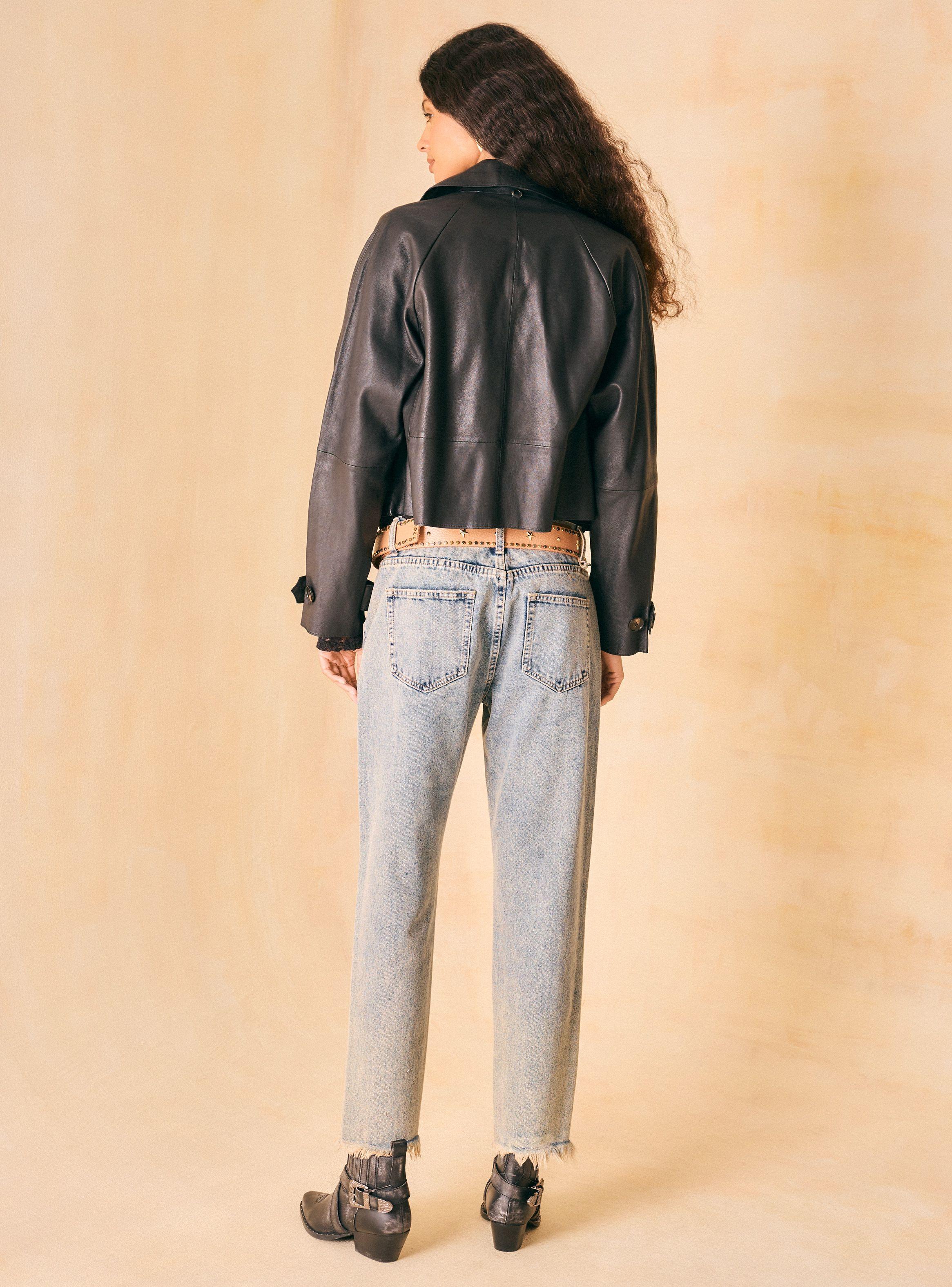 Chaqueta Trench Crop-5