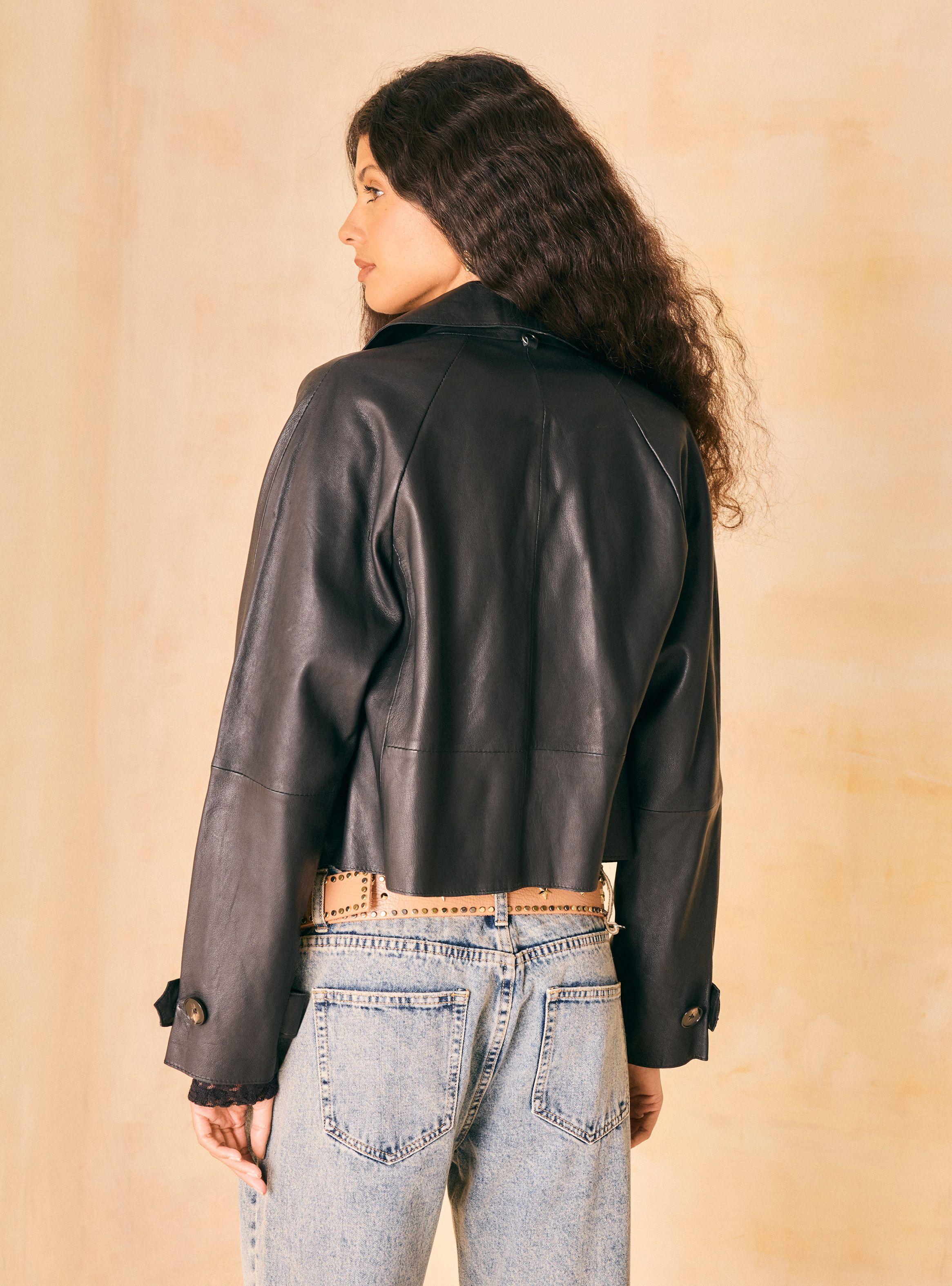 Chaqueta Trench Crop-1